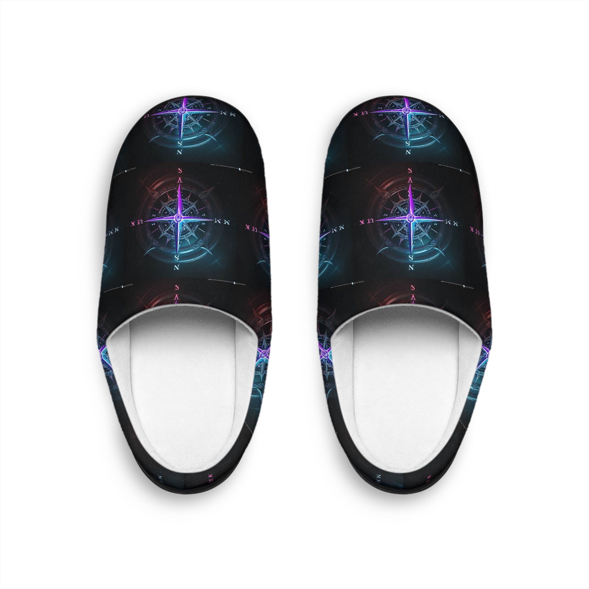 Mystic Vegvisir Compass Indoor Slippers