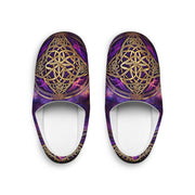 Golden Celtic Knot Indoor Slippers