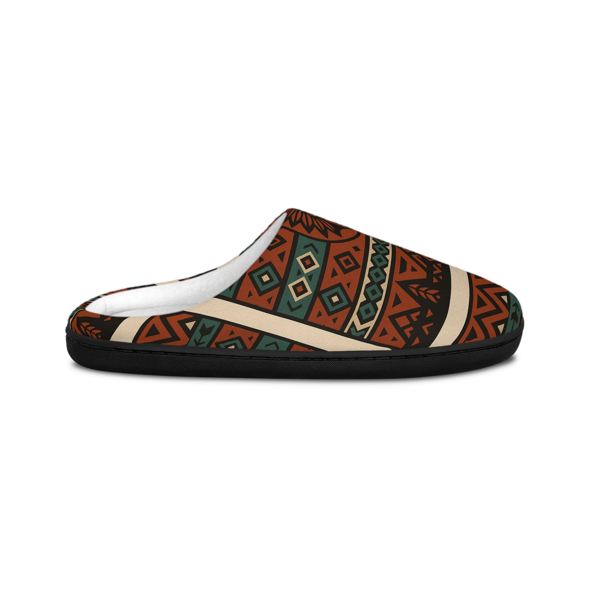 Tribal Chief Spirit Pattern Indoor Slippers
