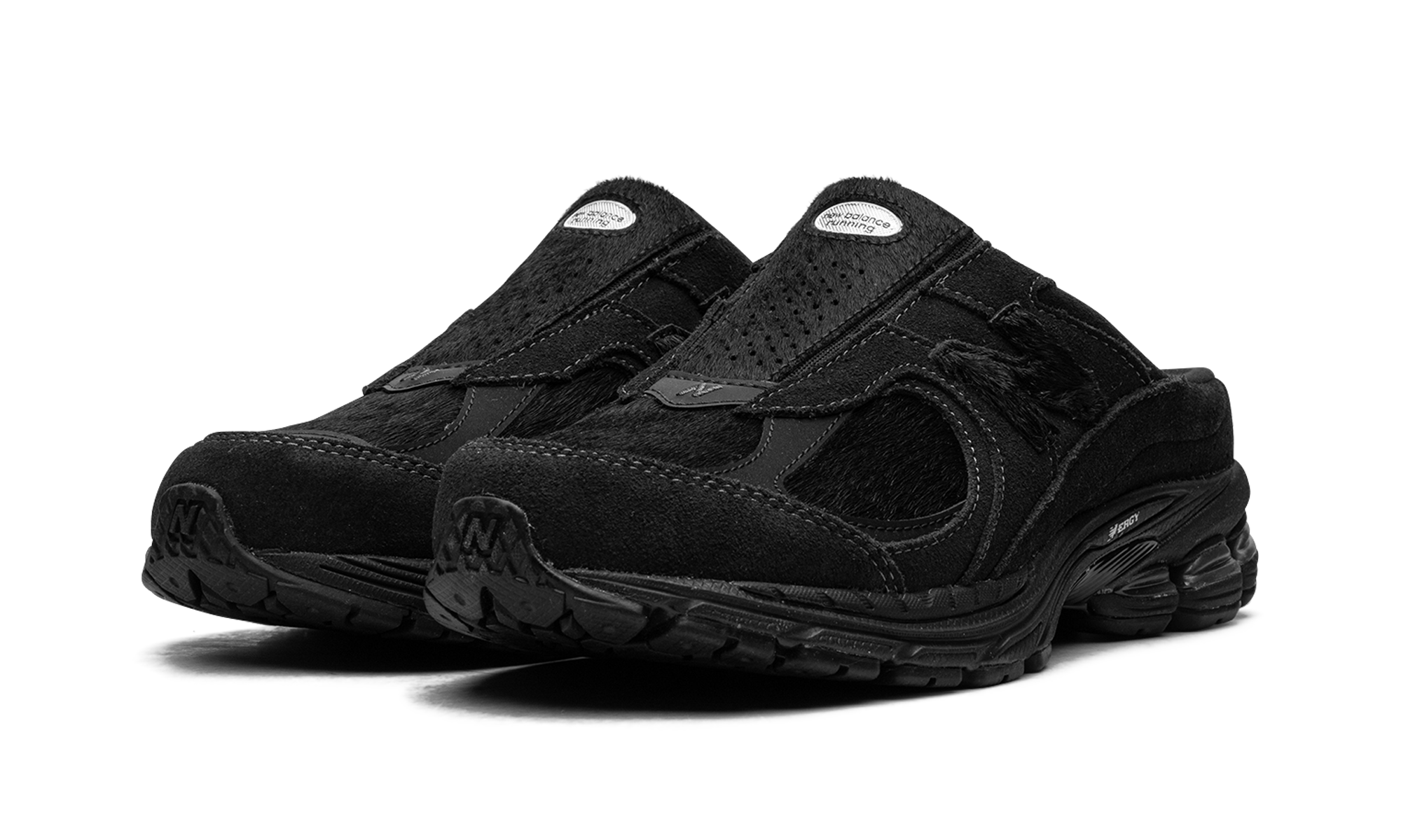2002r Mule "triple Black Pony Hair" - 2