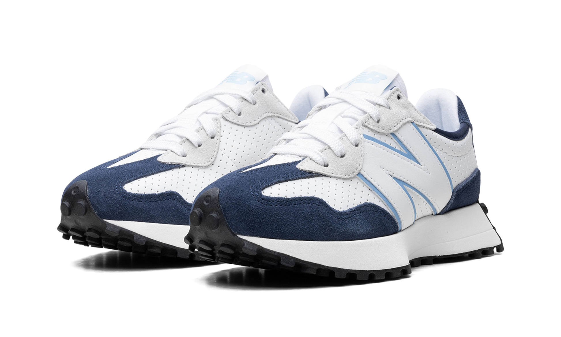 327 "white / Navy / Light Blue" - 2