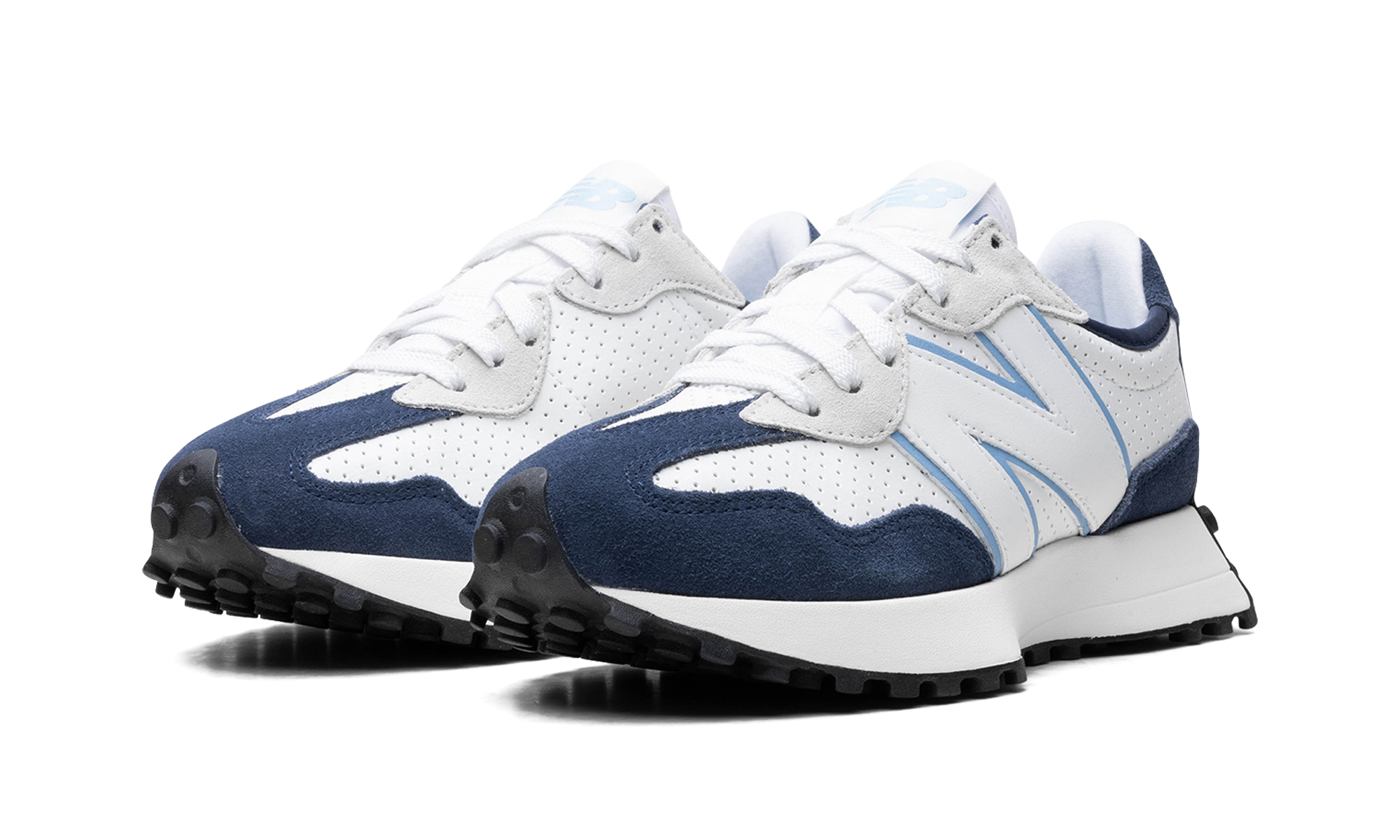 327 "white / Navy / Light Blue" - 2