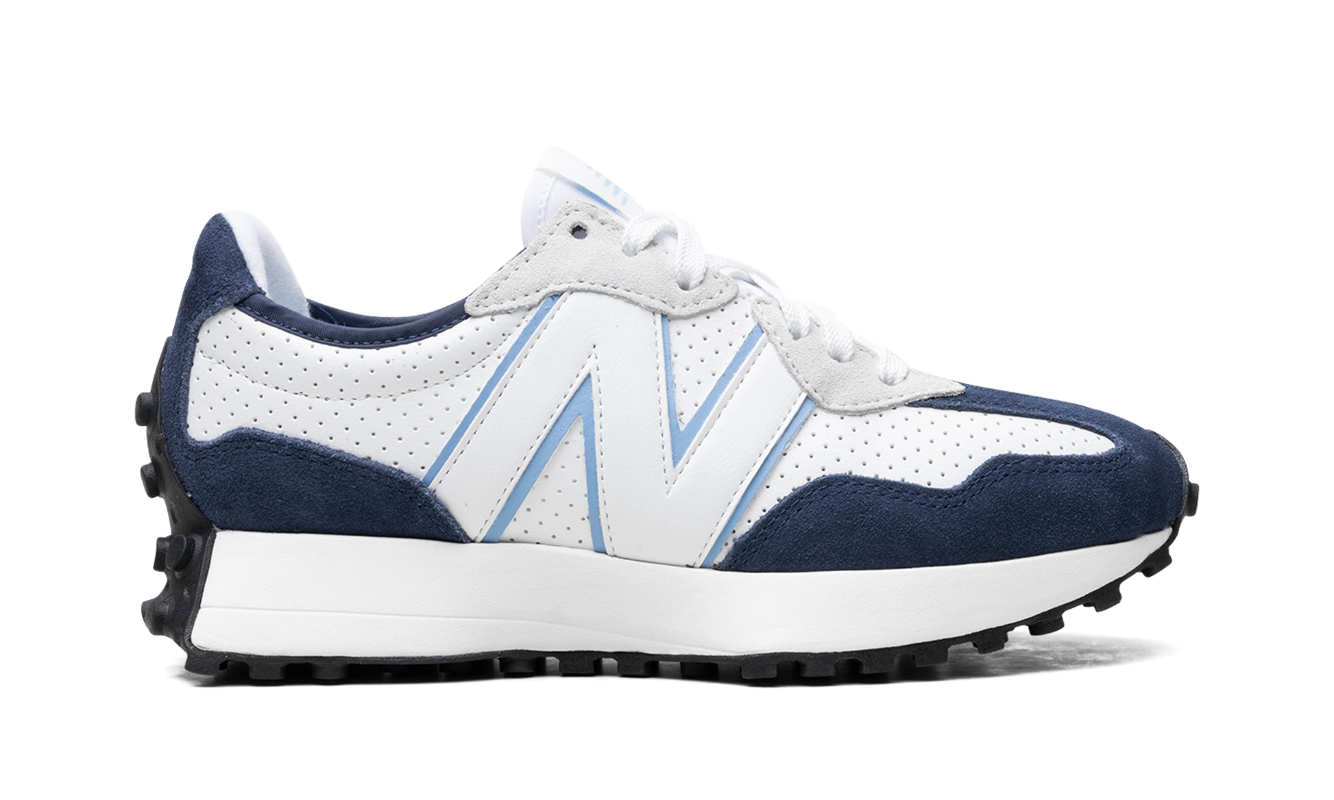 327 "white / Navy / Light Blue" - 6