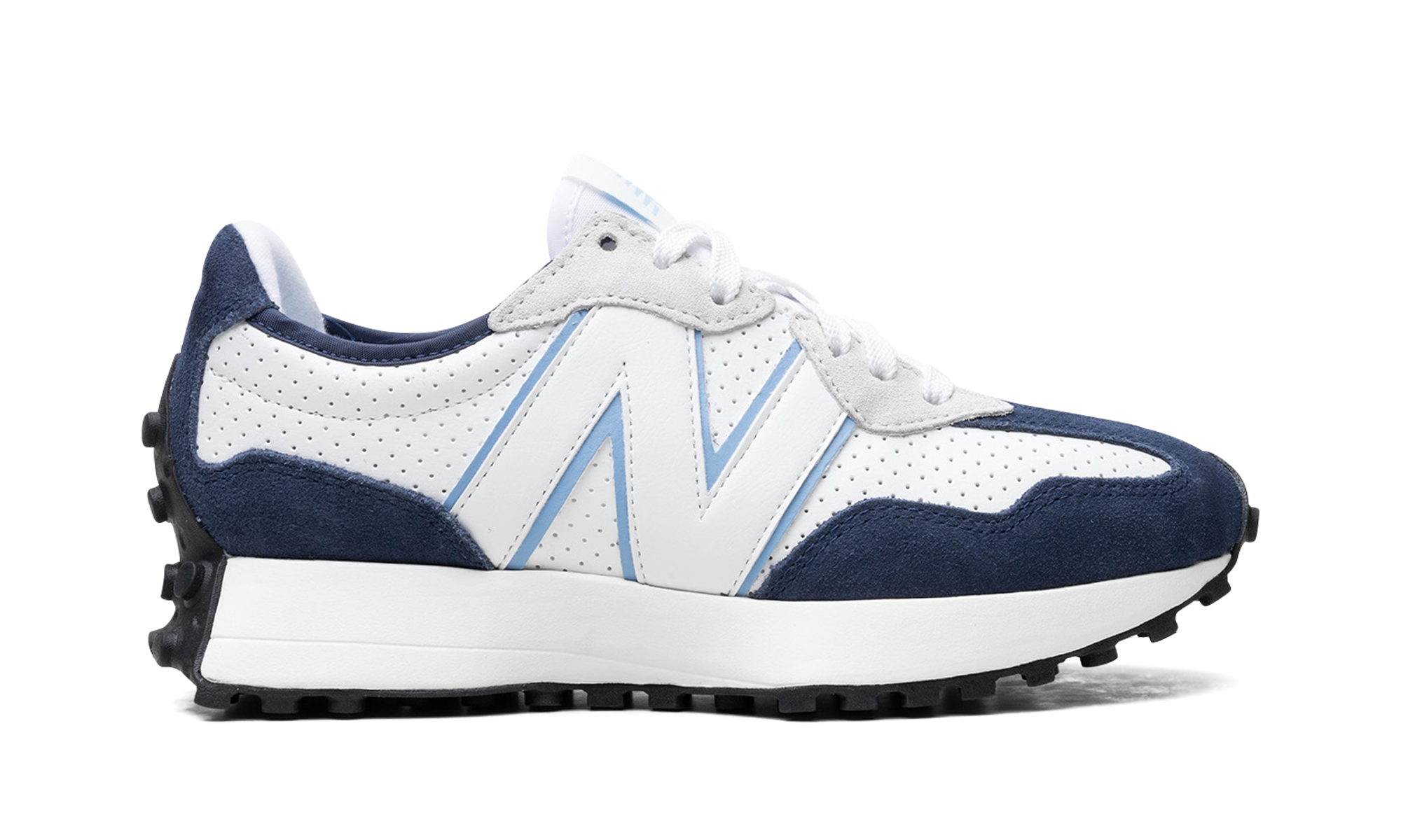 327 "white / Navy / Light Blue" - 6