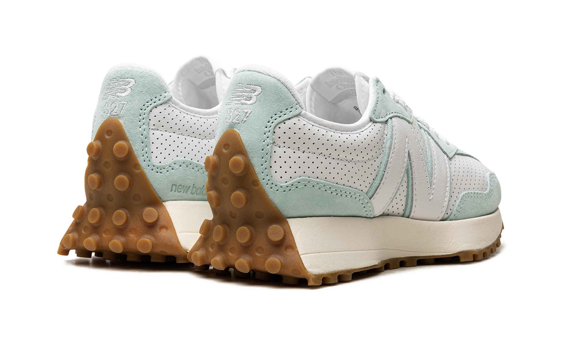 327 "white / Teal" - 3