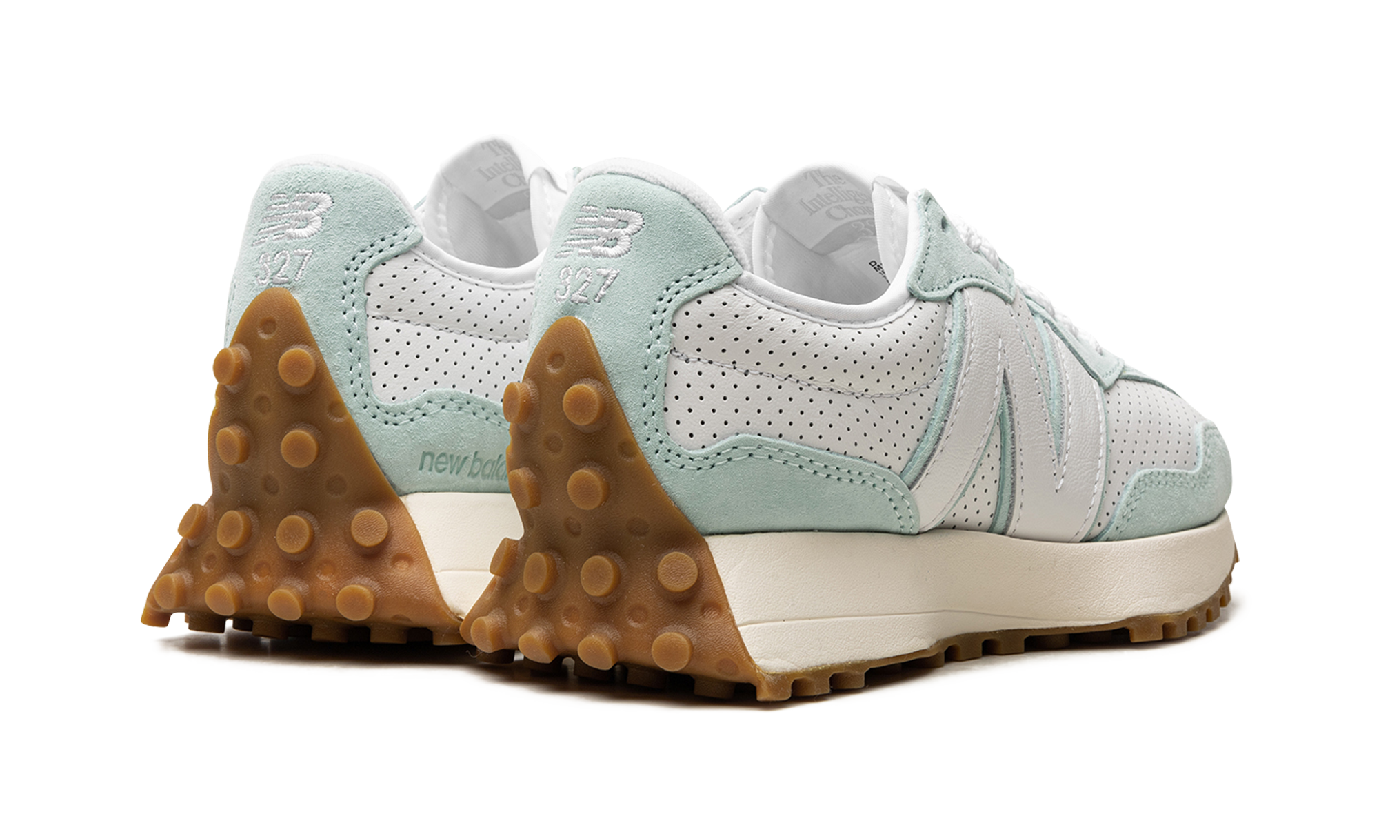 327 "white / Teal" - 3