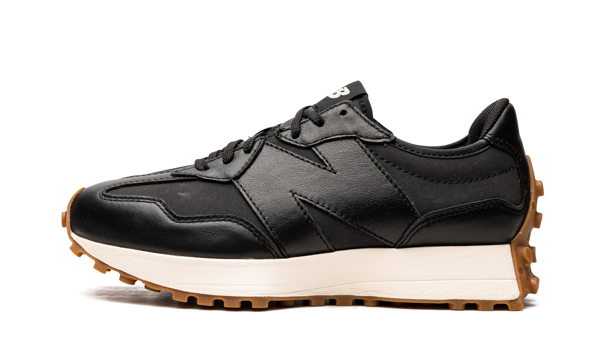 327 Wmns "black / Gum" - 1