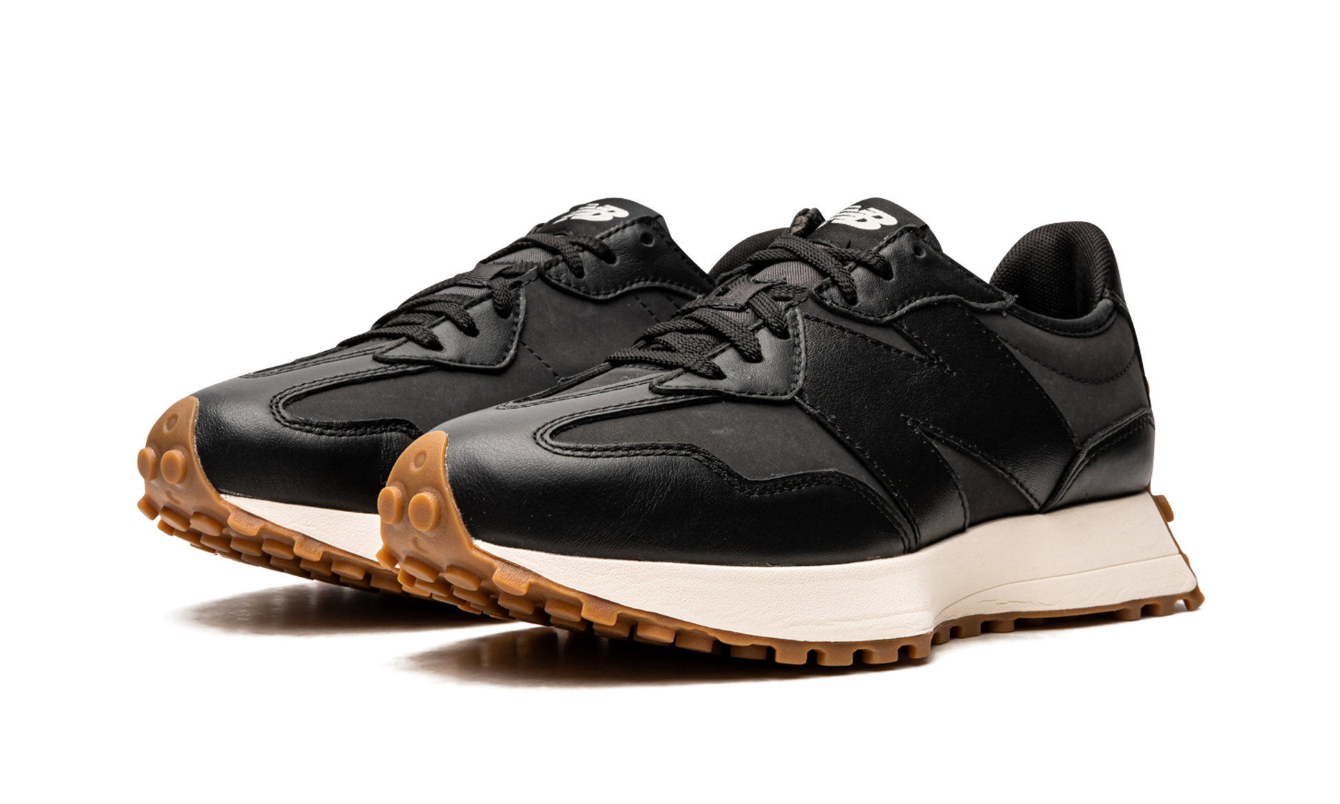 327 Wmns "black / Gum" - 2