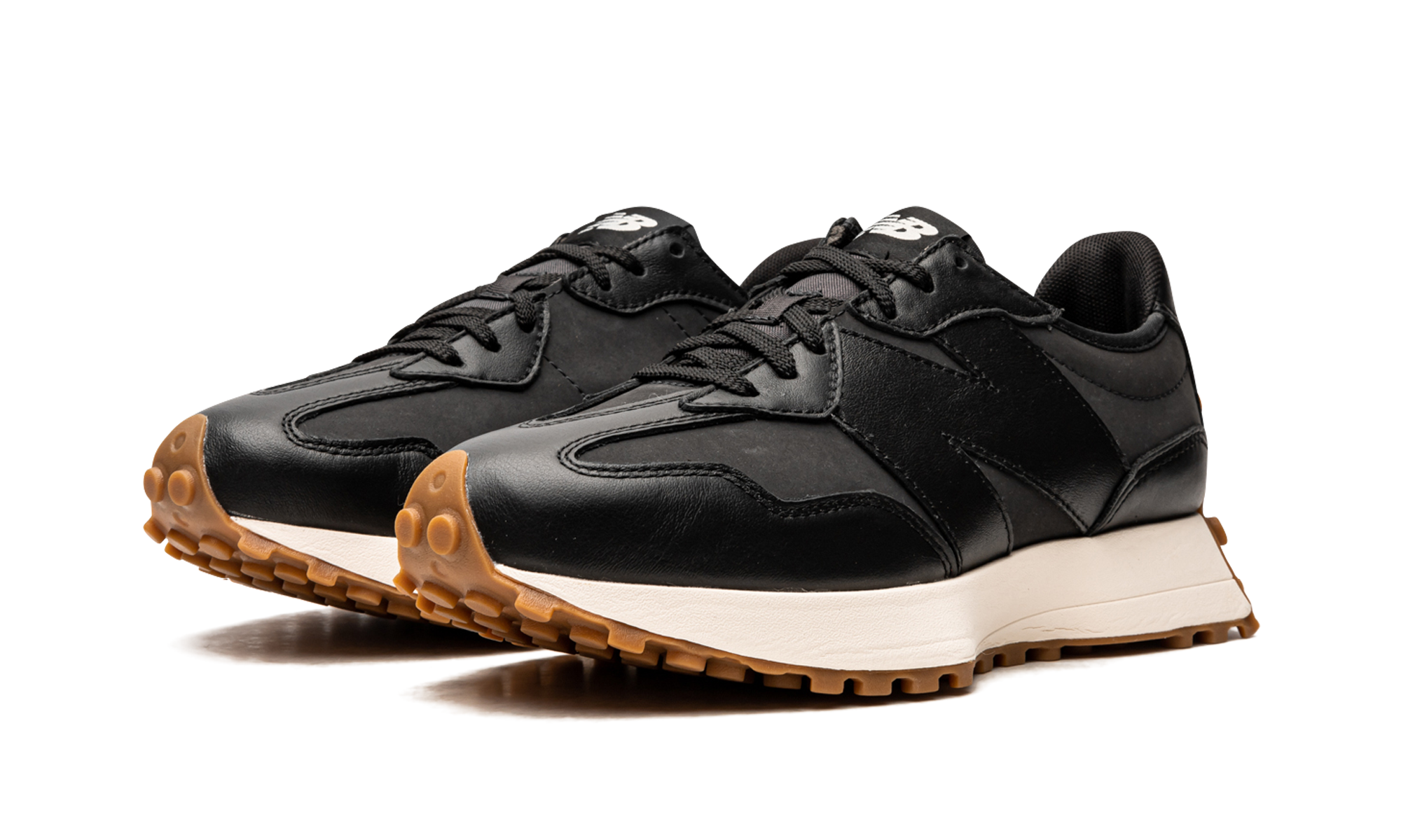 327 Wmns "black / Gum" - 2