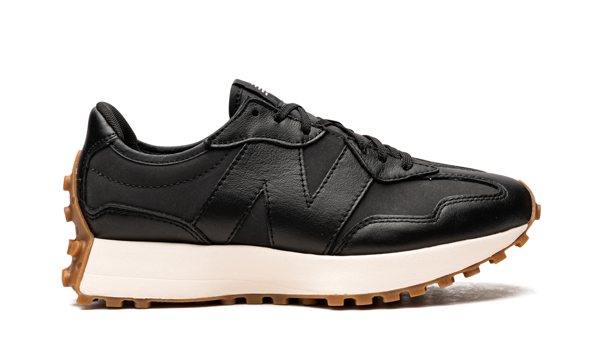 327 Wmns "black / Gum" - 6