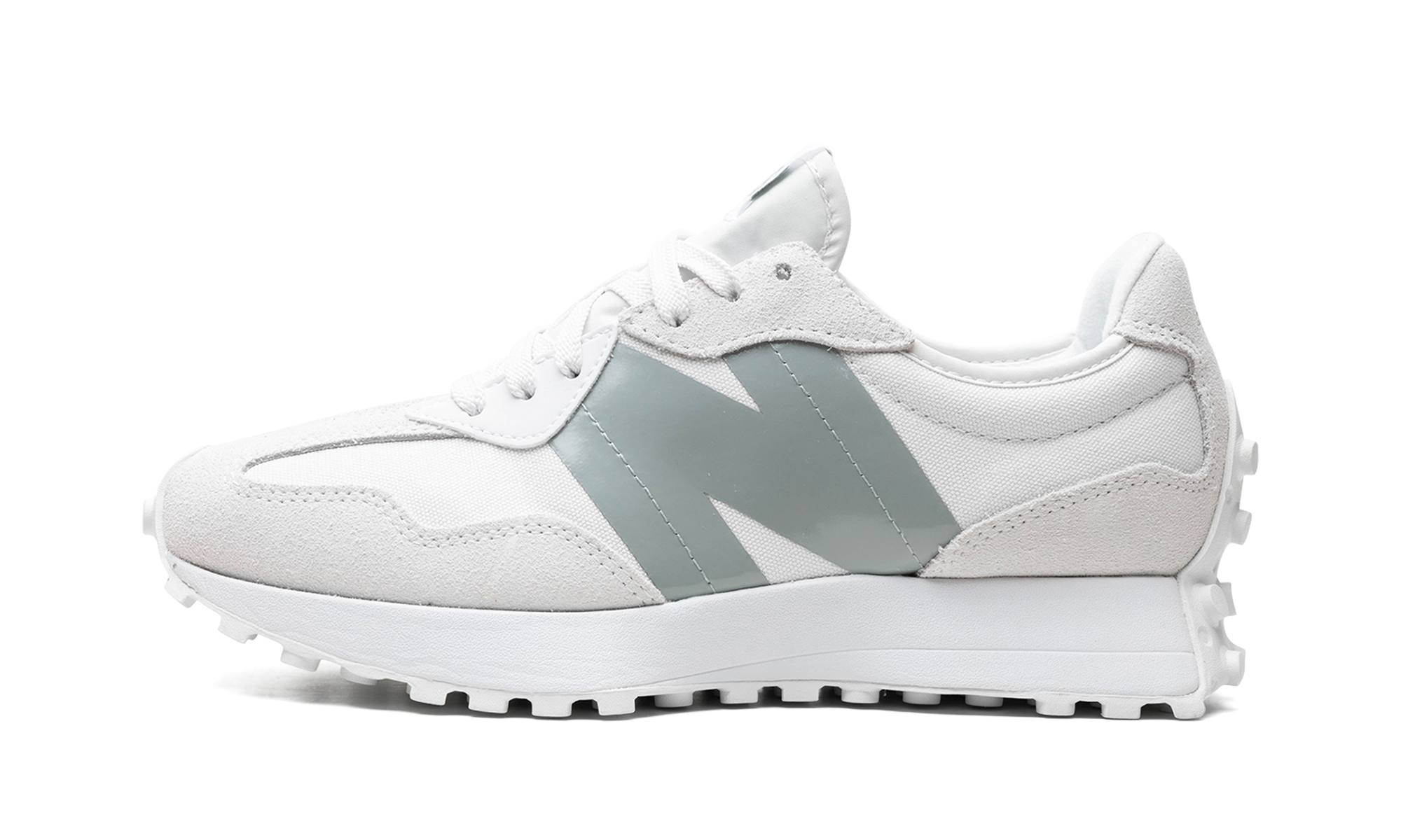 327 Wmns "grey / Green" - 1