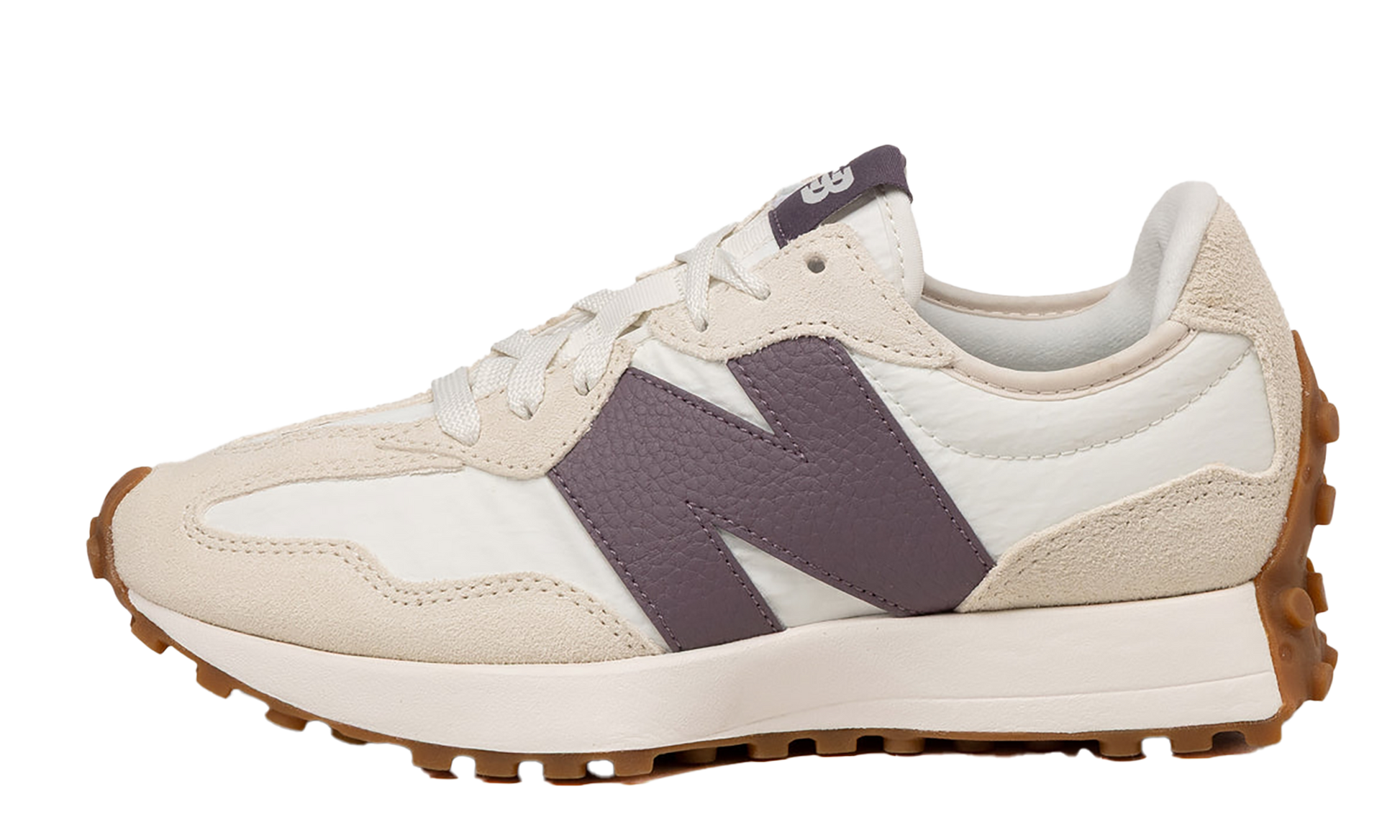 327 Wmns "linen / Sea Salt / Dark Ice Wine" - 1