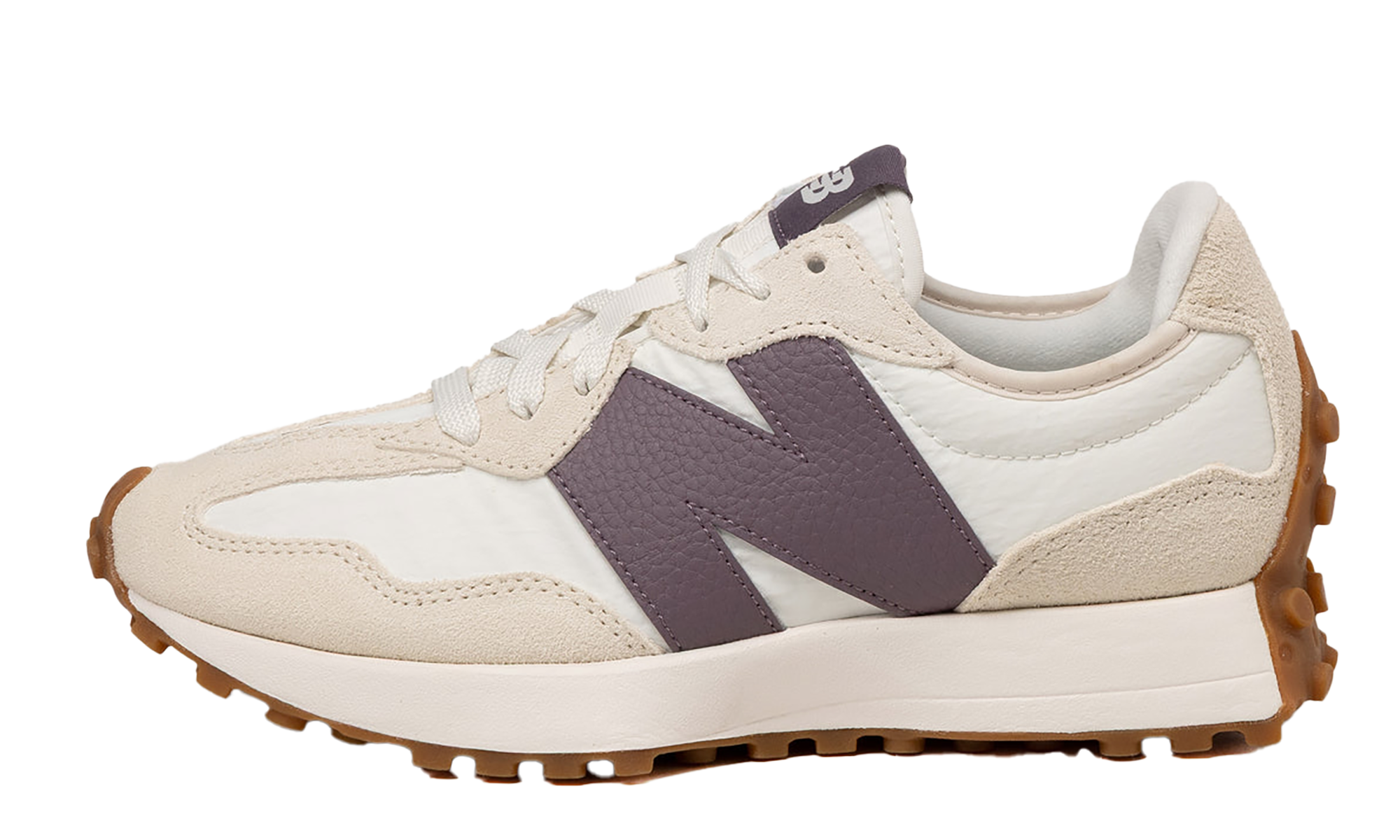 327 Wmns "linen / Sea Salt / Dark Ice Wine" - 1