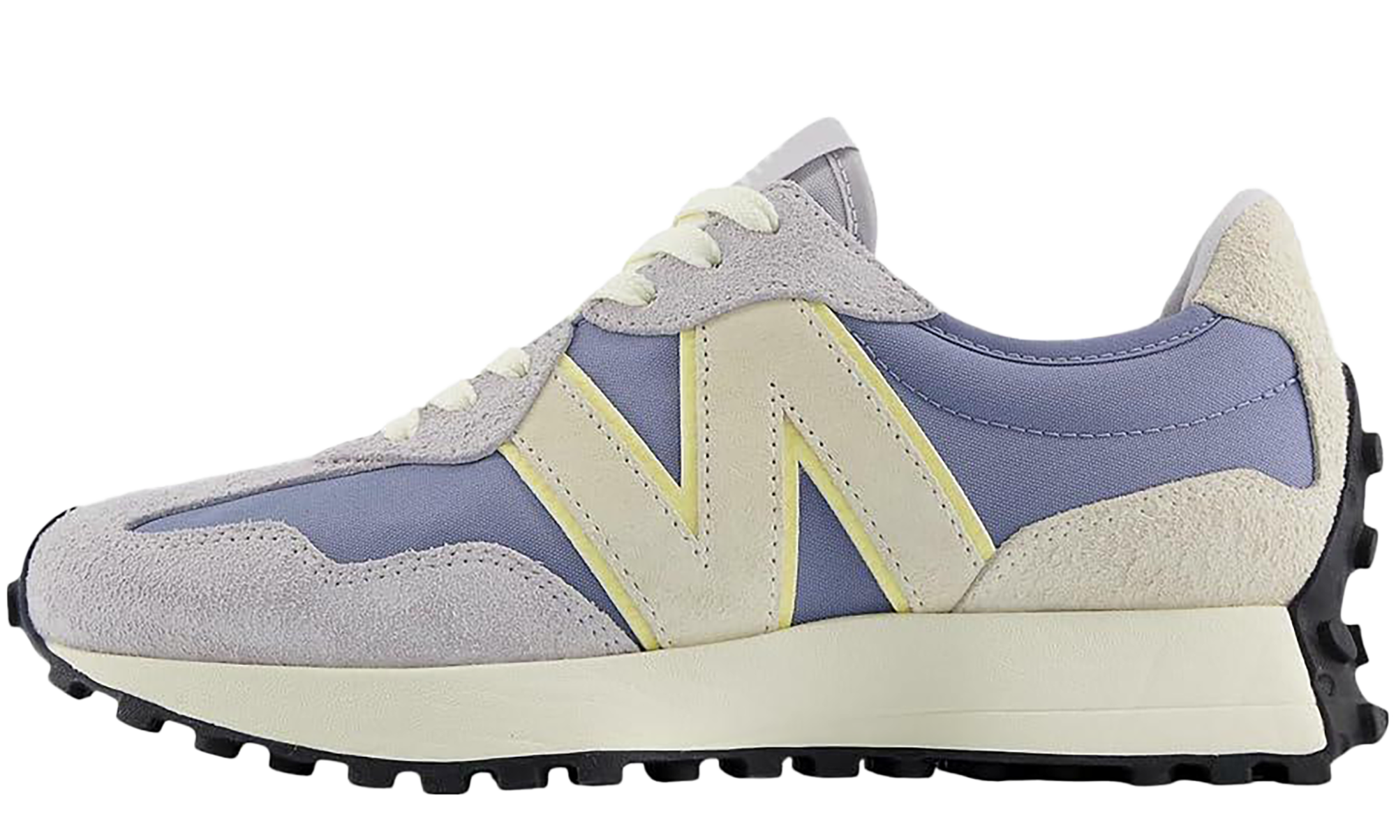 327 Wmns "pearl Grey / Dusk Shower" - 1