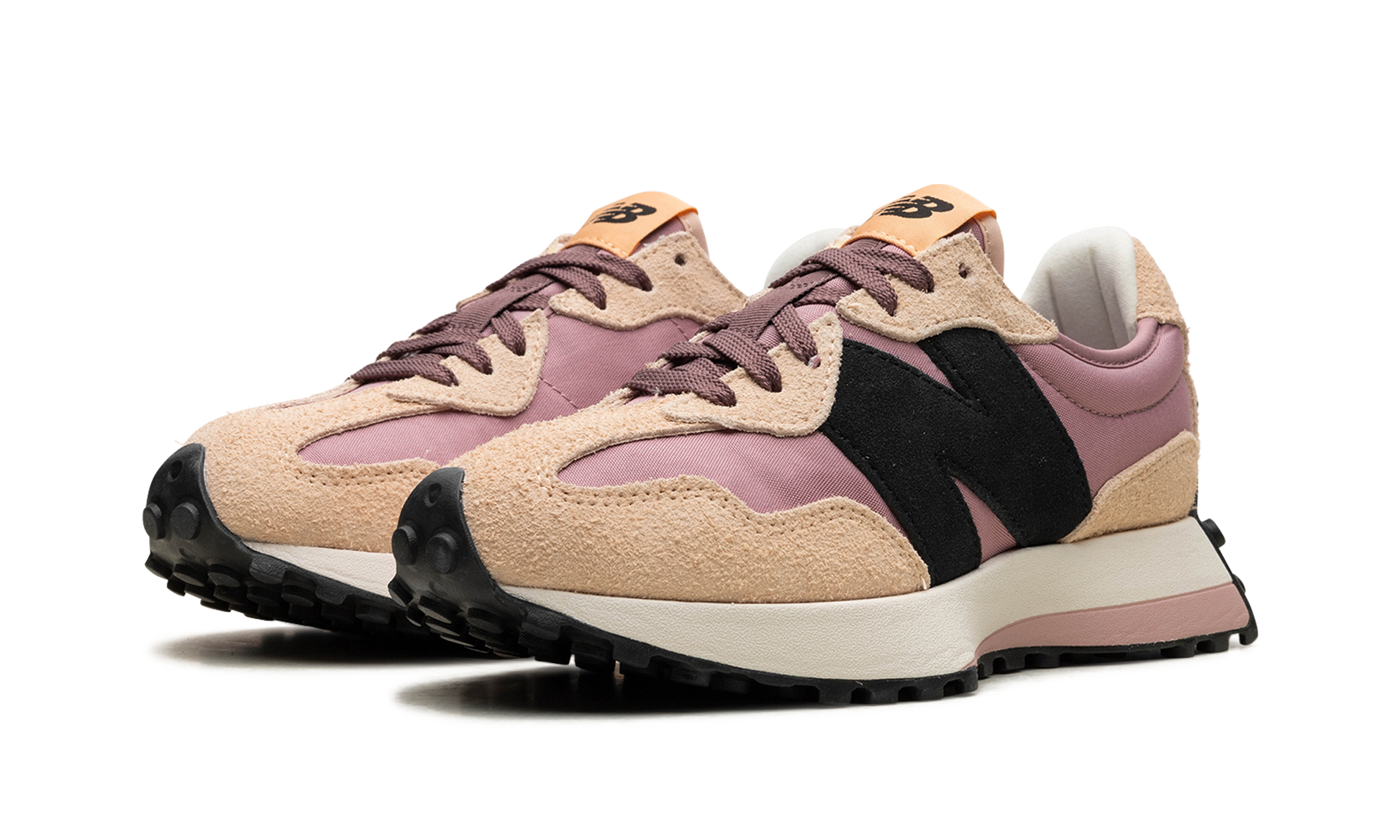 327 Wmns "white / Black / Pink" - 2