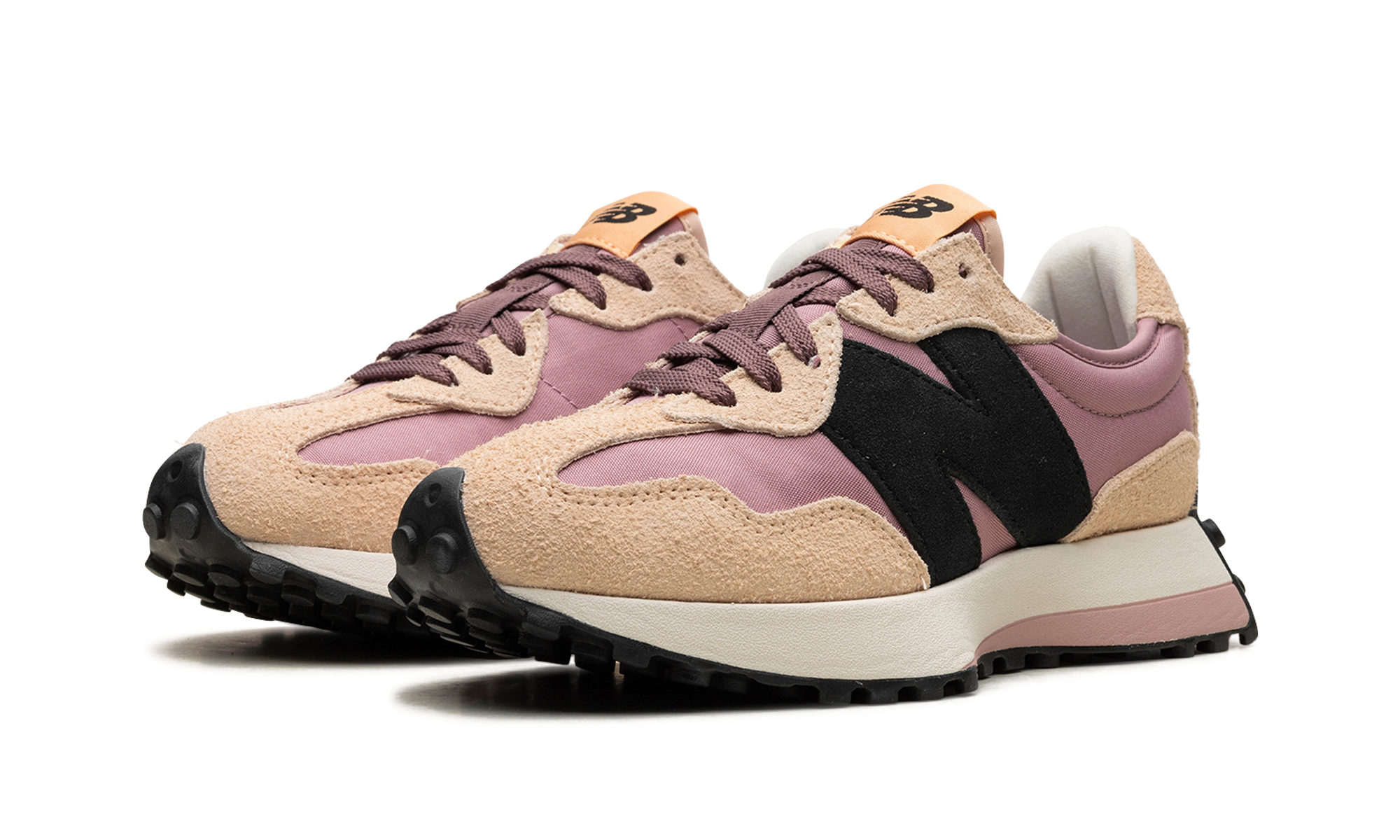 327 Wmns "white / Black / Pink" - 2