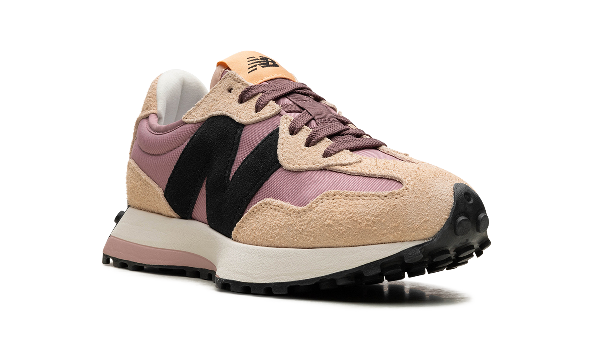 327 Wmns "white / Black / Pink" - 7