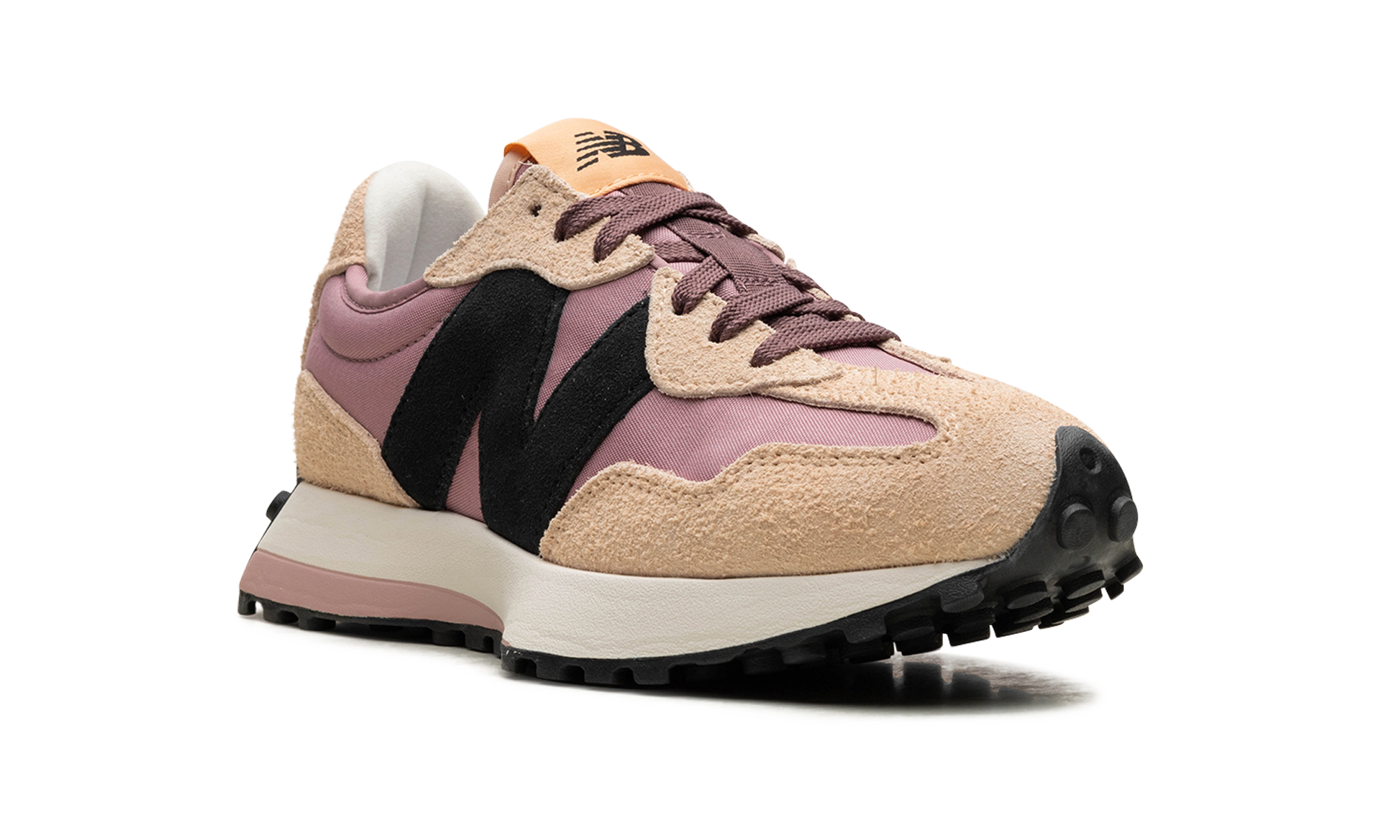 327 Wmns "white / Black / Pink" - 7