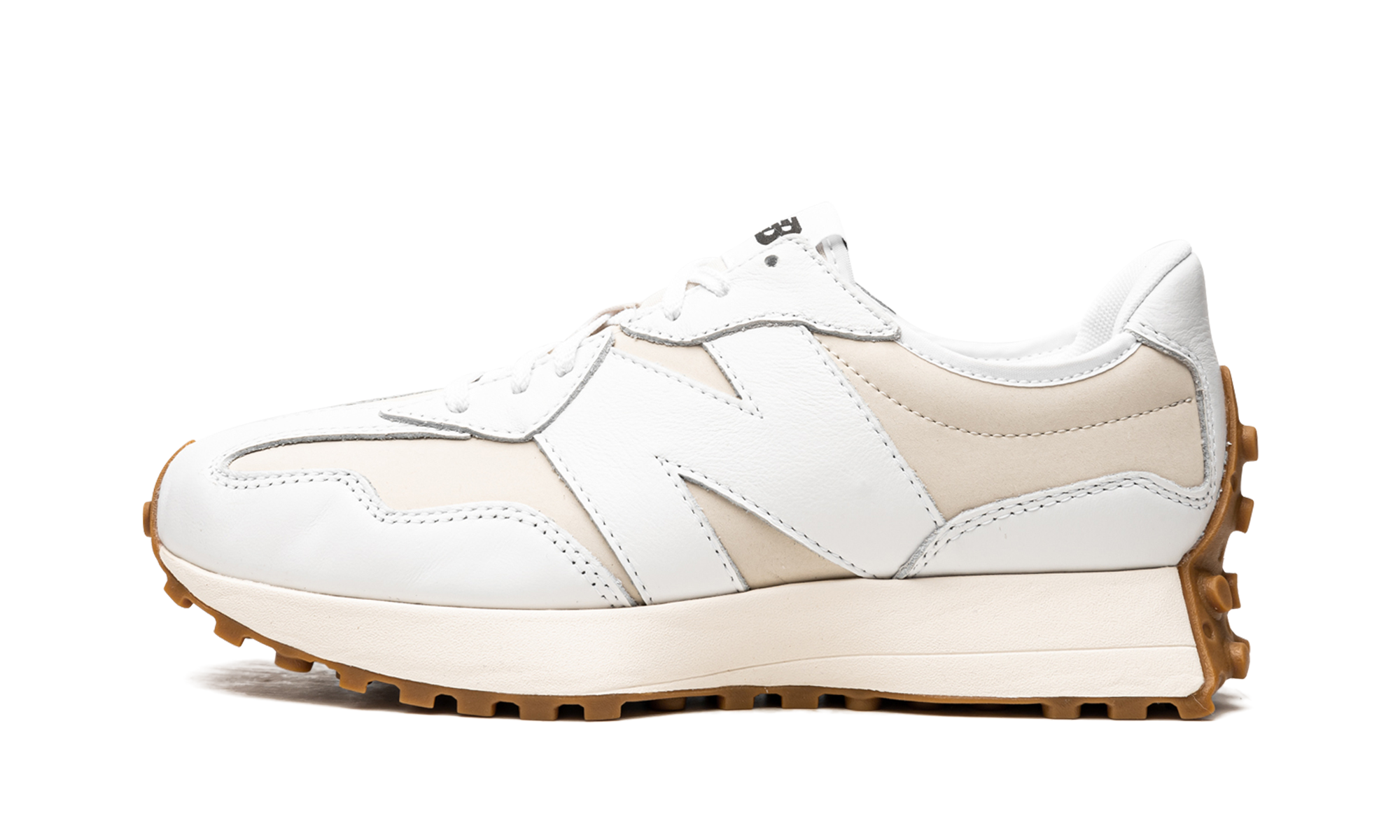 327 Wmns "white / Moonbeam" - 1