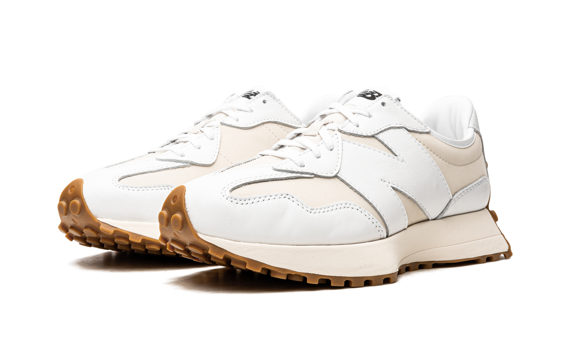 327 Wmns "white / Moonbeam" - 2