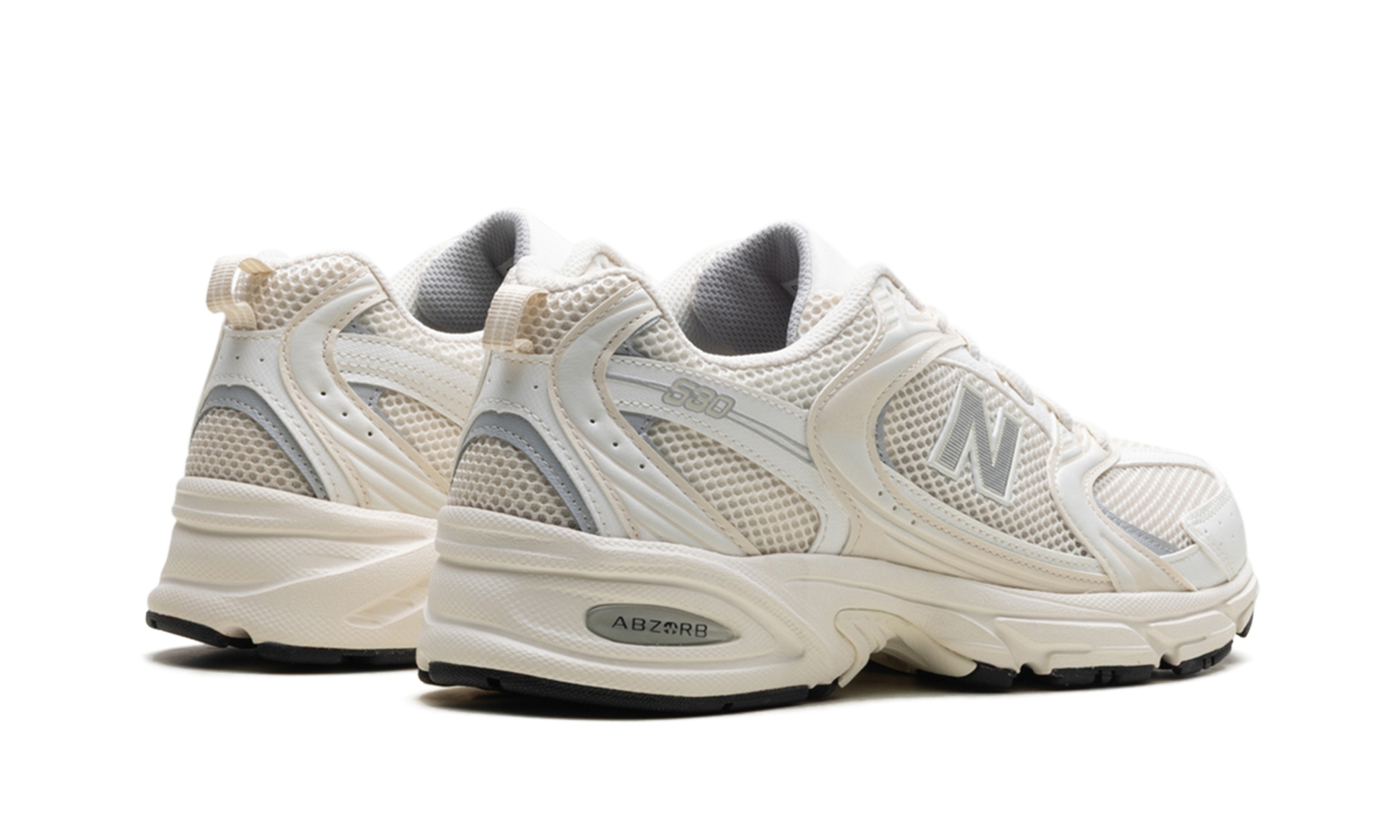 530 "cream White Silver" - 3