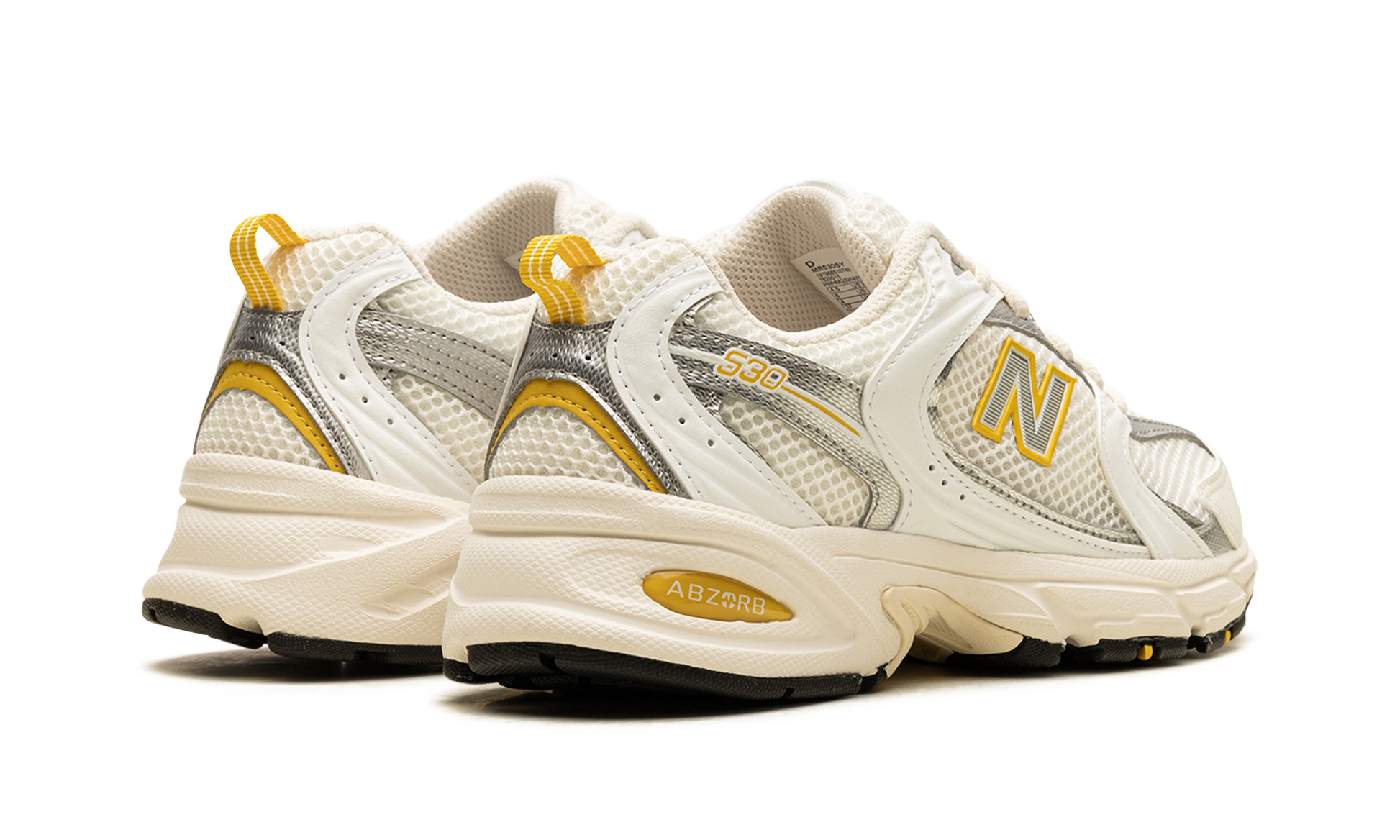 530 "sea Salt / White / Ginger Lemon / Silver Metallic" - 3