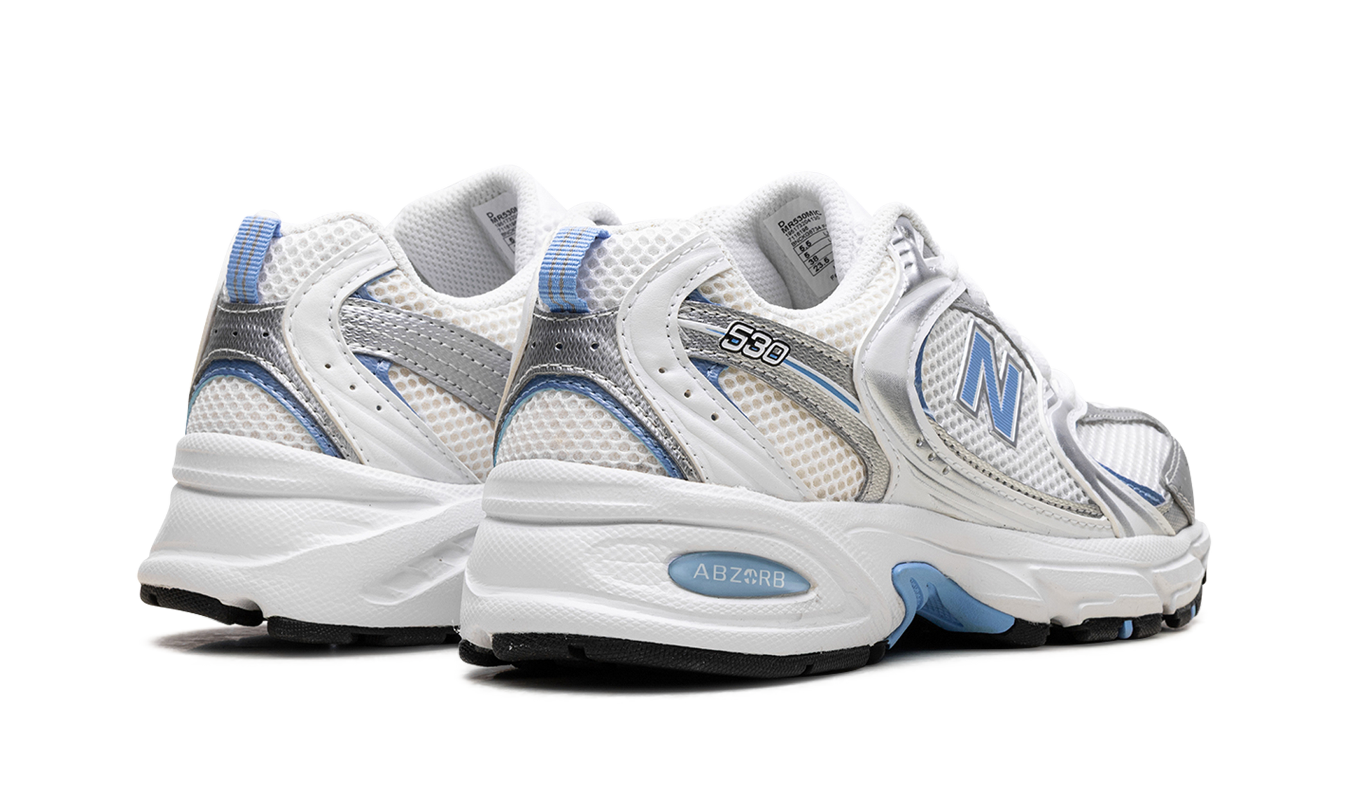 530 "white Carolina Blue" - 3