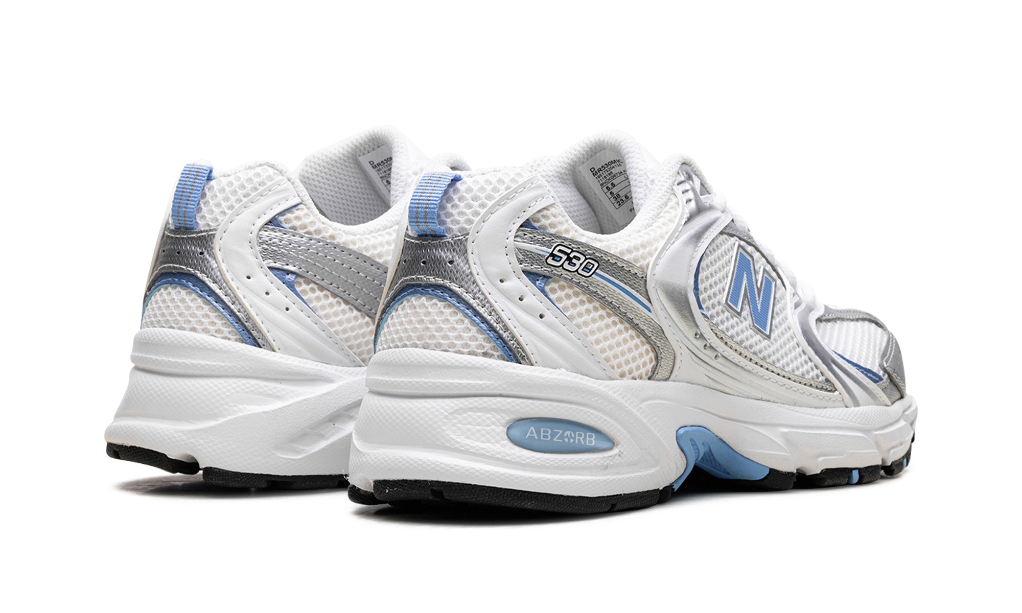 530 "white Carolina Blue" - 3