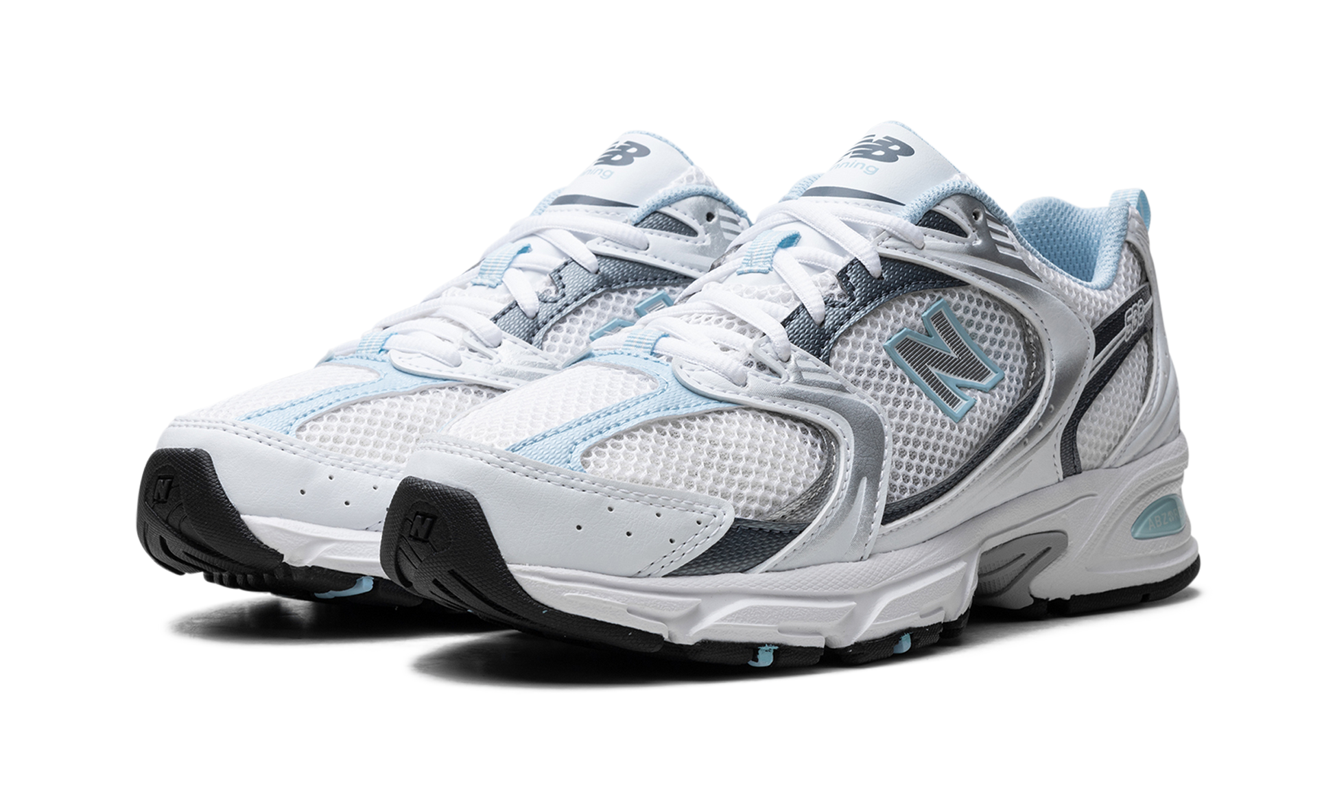 530 "white / Dark Arctic Grey / Light Chrome Blue" - 2
