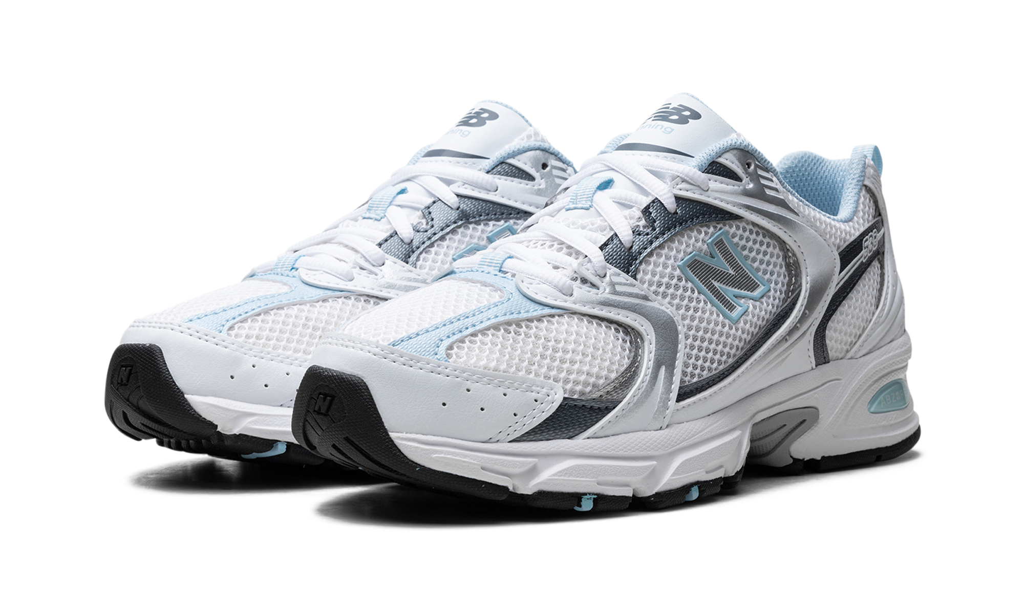 530 "white / Dark Arctic Grey / Light Chrome Blue" - 2