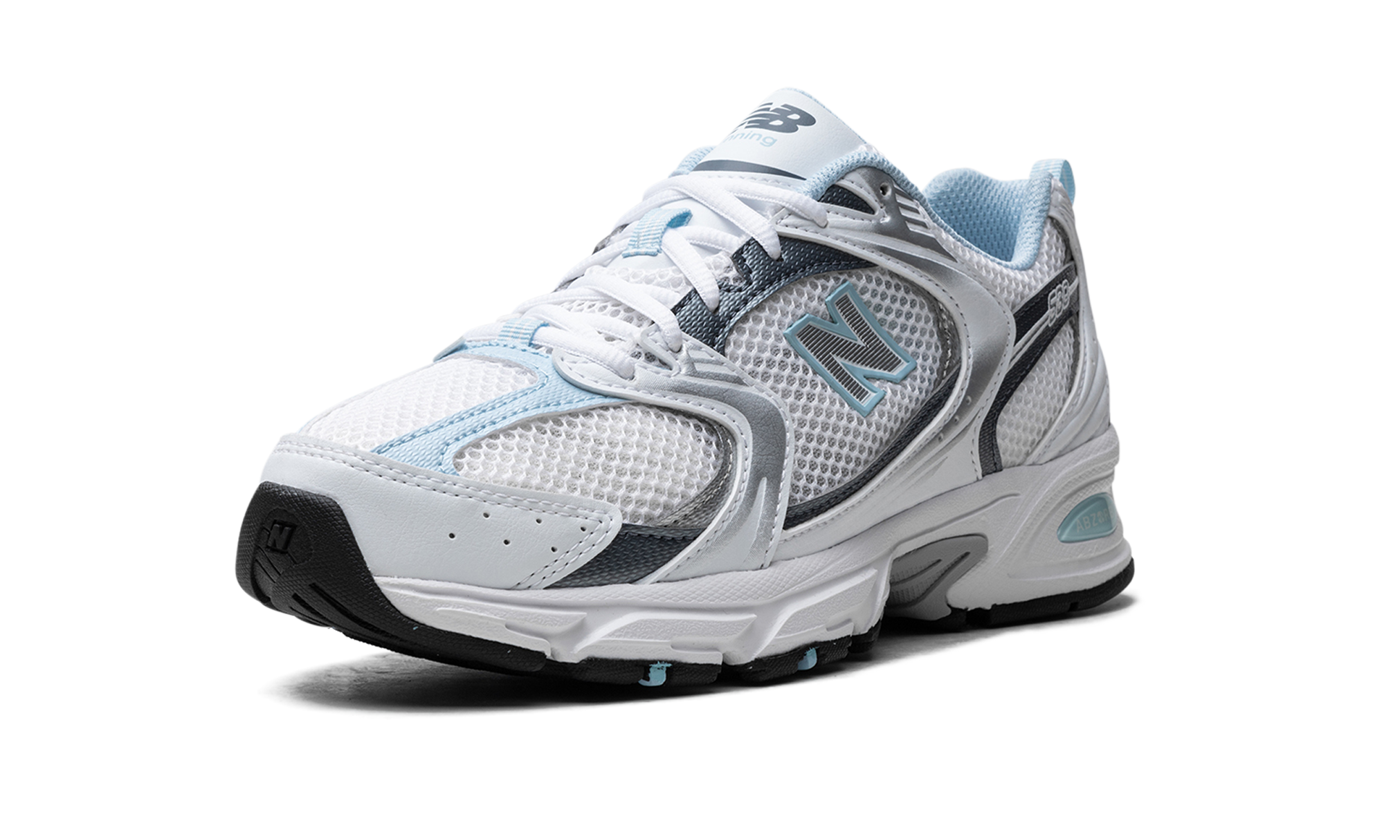530 "white / Dark Arctic Grey / Light Chrome Blue" - 4