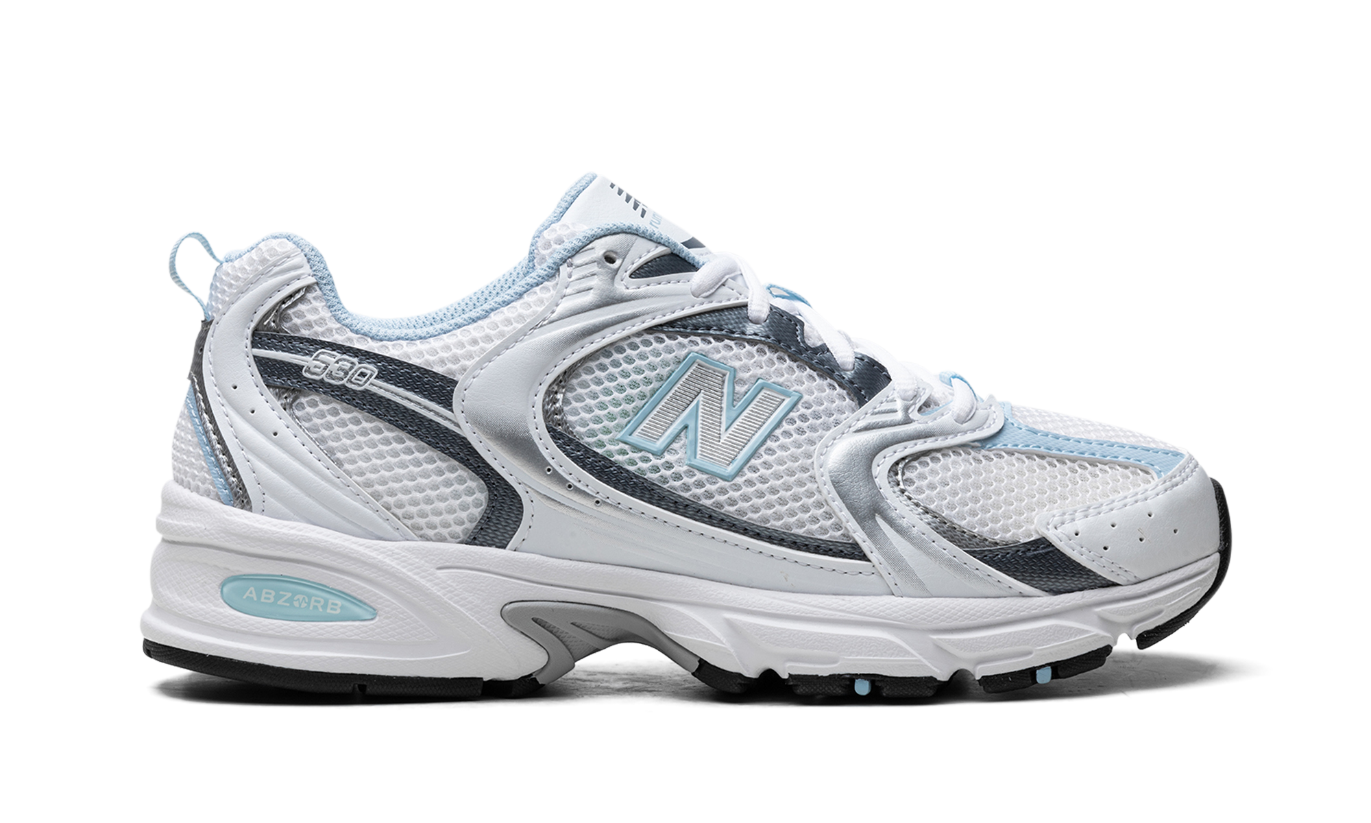 530 "white / Dark Arctic Grey / Light Chrome Blue" - 6