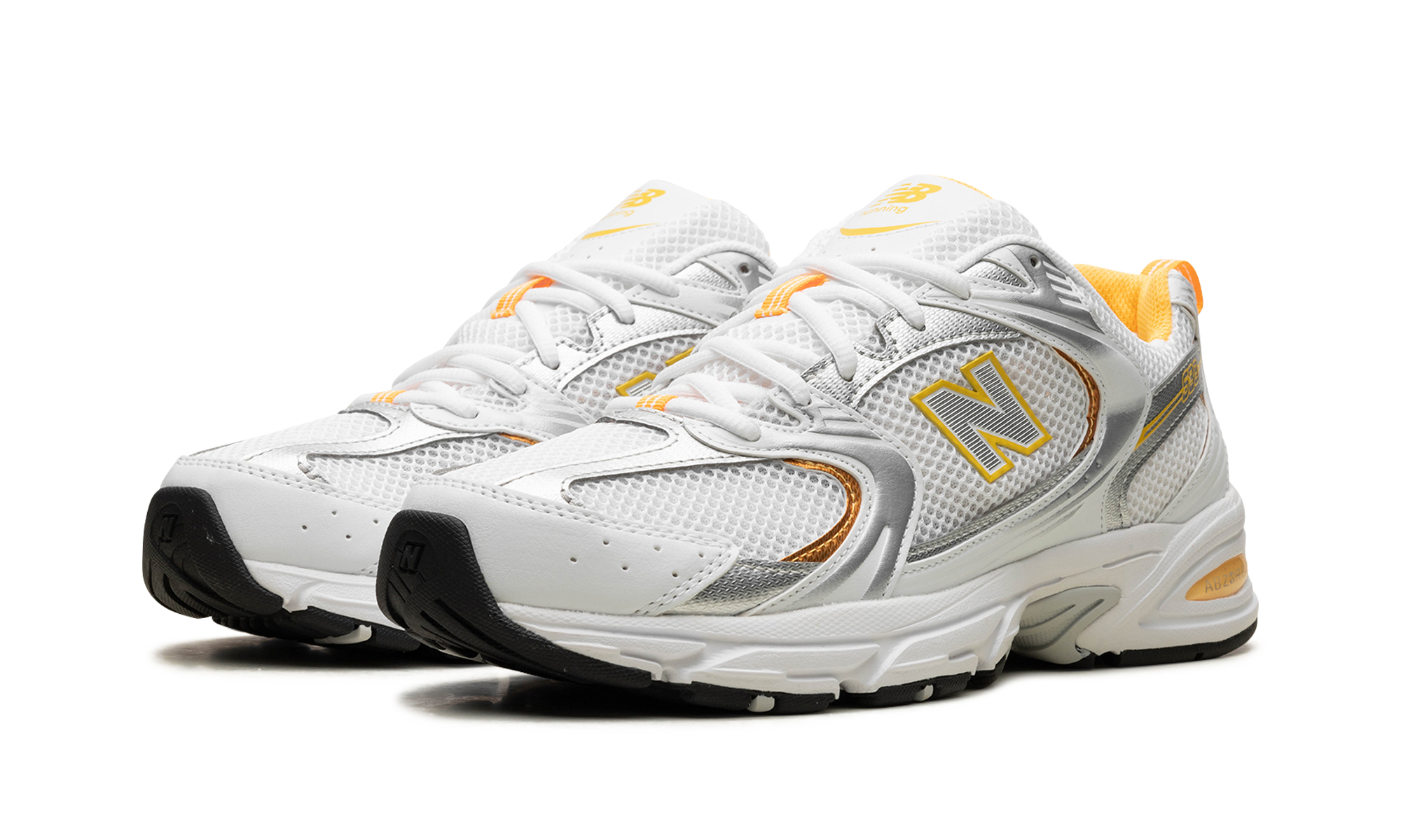 530 "white Vibrant Apricot Silver Metallic" - 2