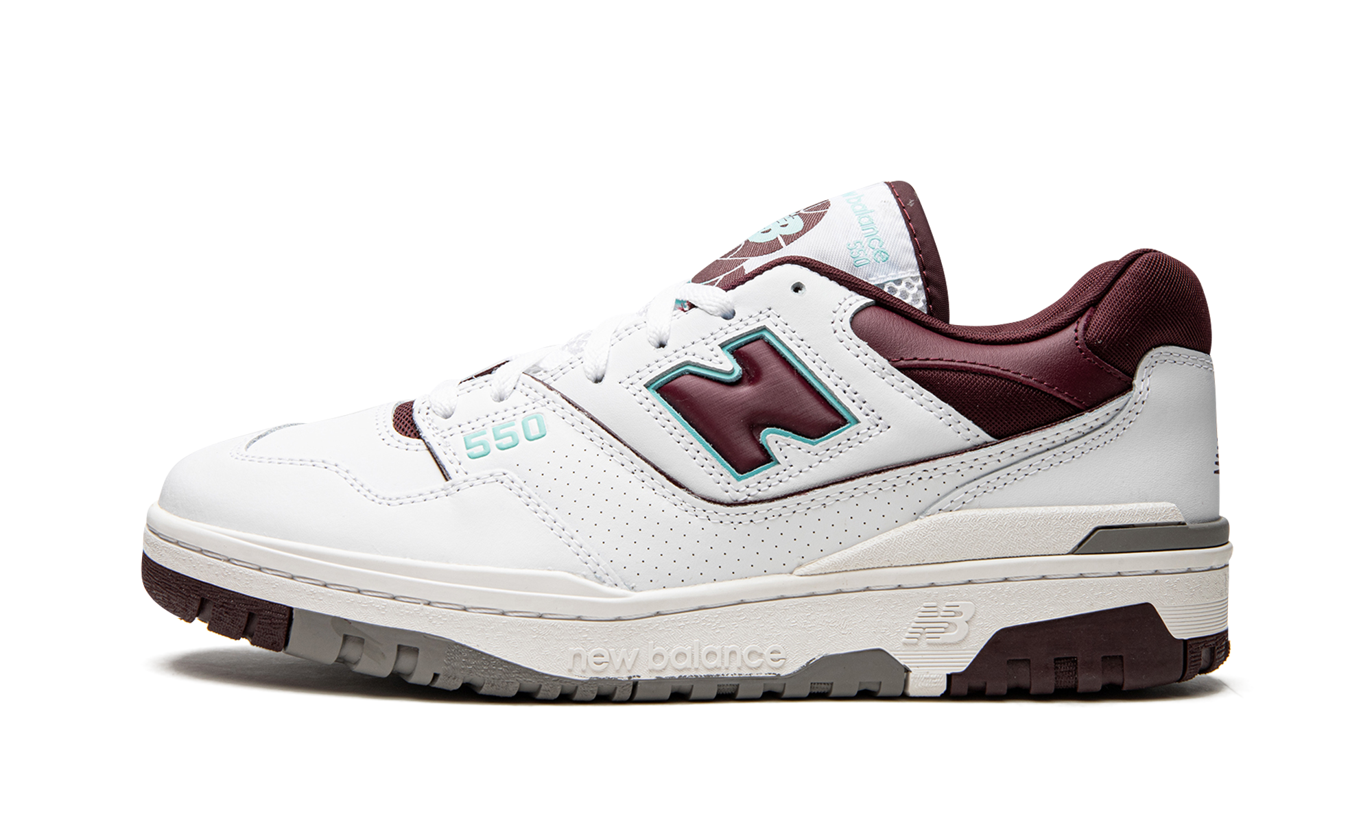 550 "burgundy / Cyan" - 1