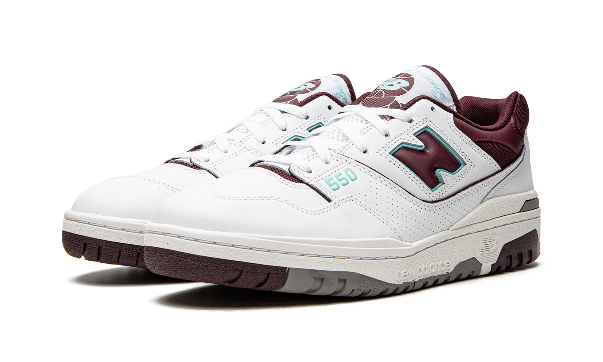 550 "burgundy / Cyan" - 2