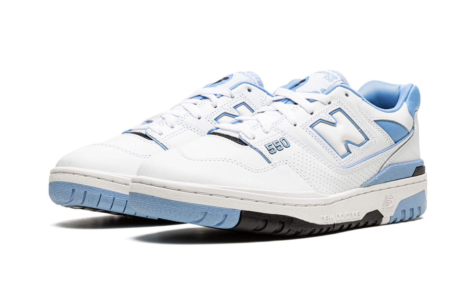 550 "white / Carolina Blue" - 2