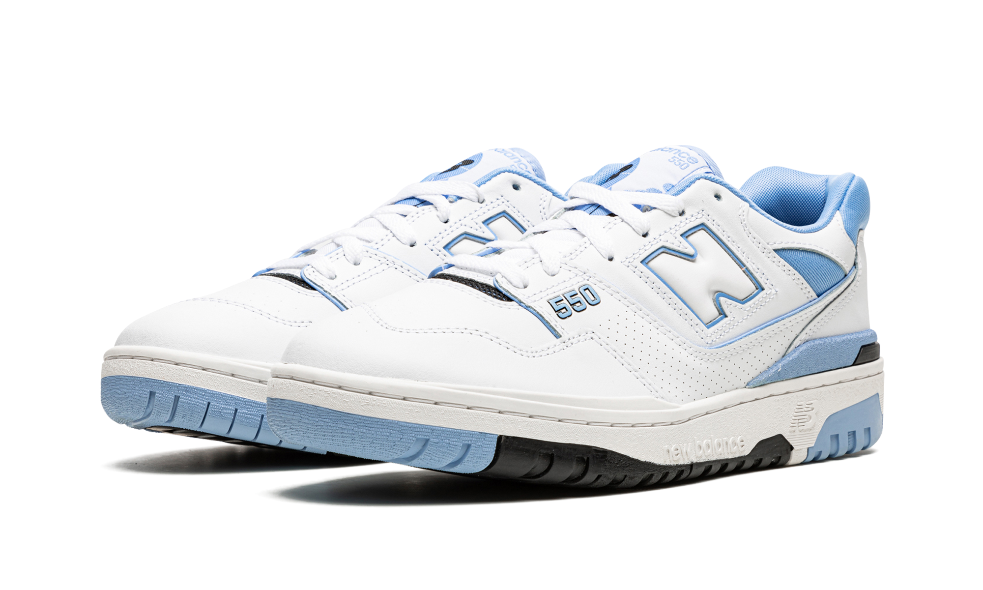 550 "white / Carolina Blue" - 2