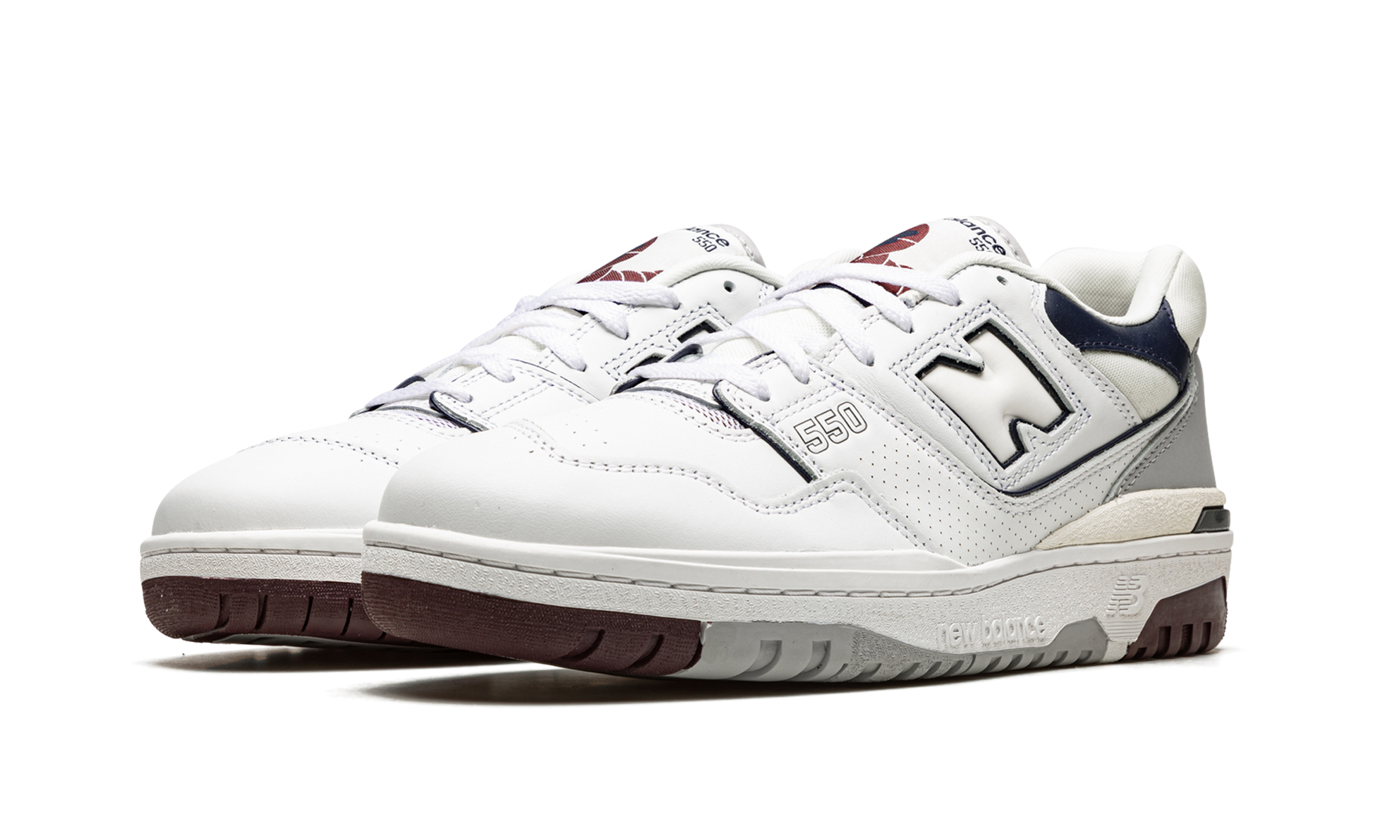 550 "white / Indigo / Burgundy" - 2