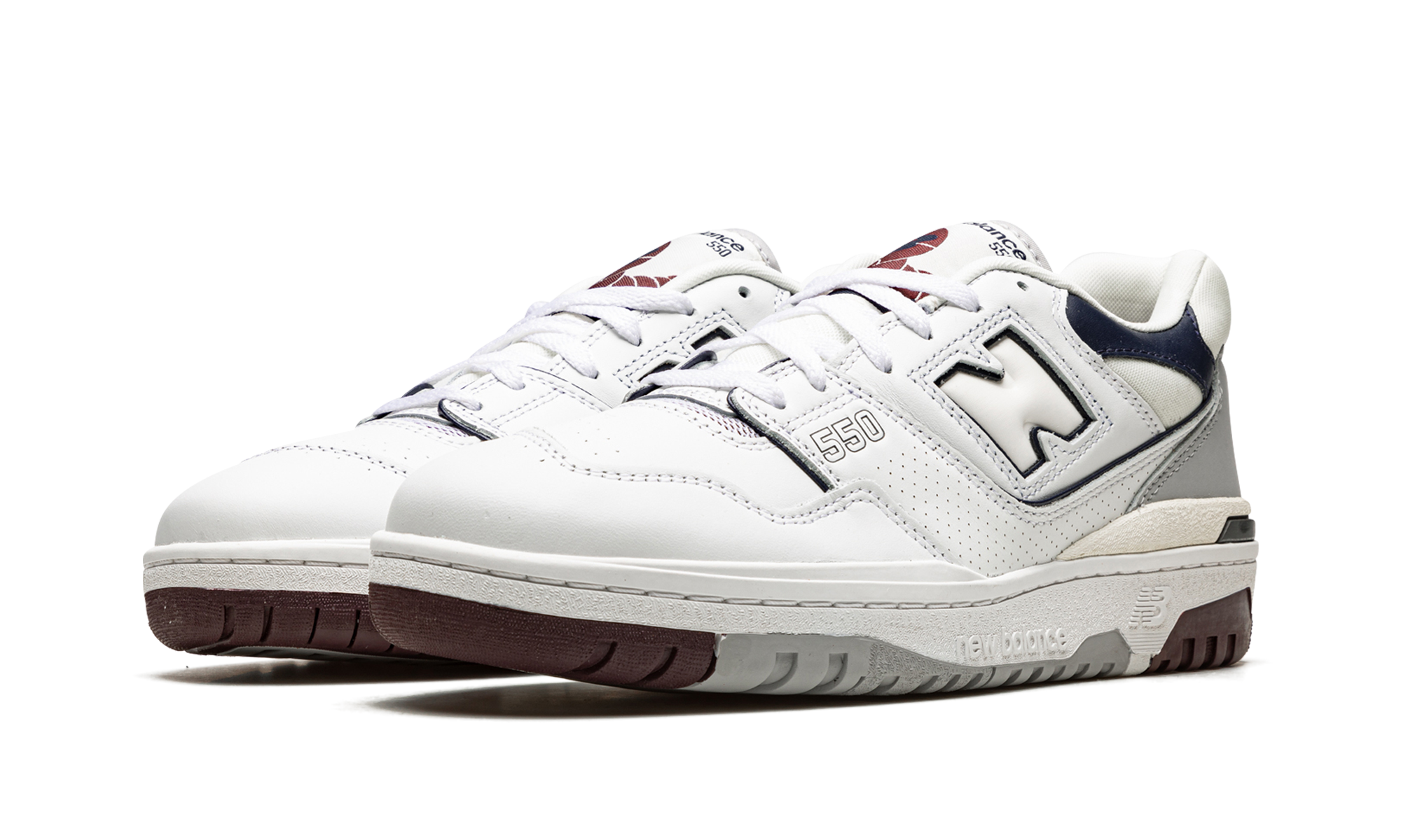 550 "white / Indigo / Burgundy" - 2
