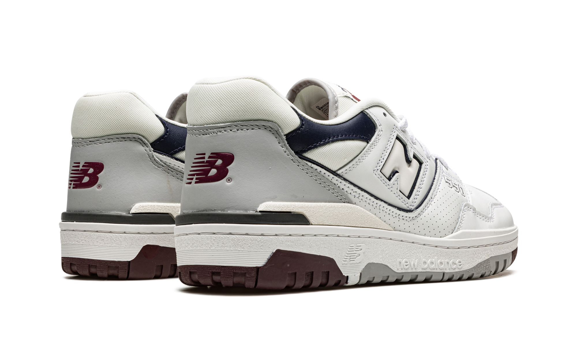 550 "white / Indigo / Burgundy" - 3