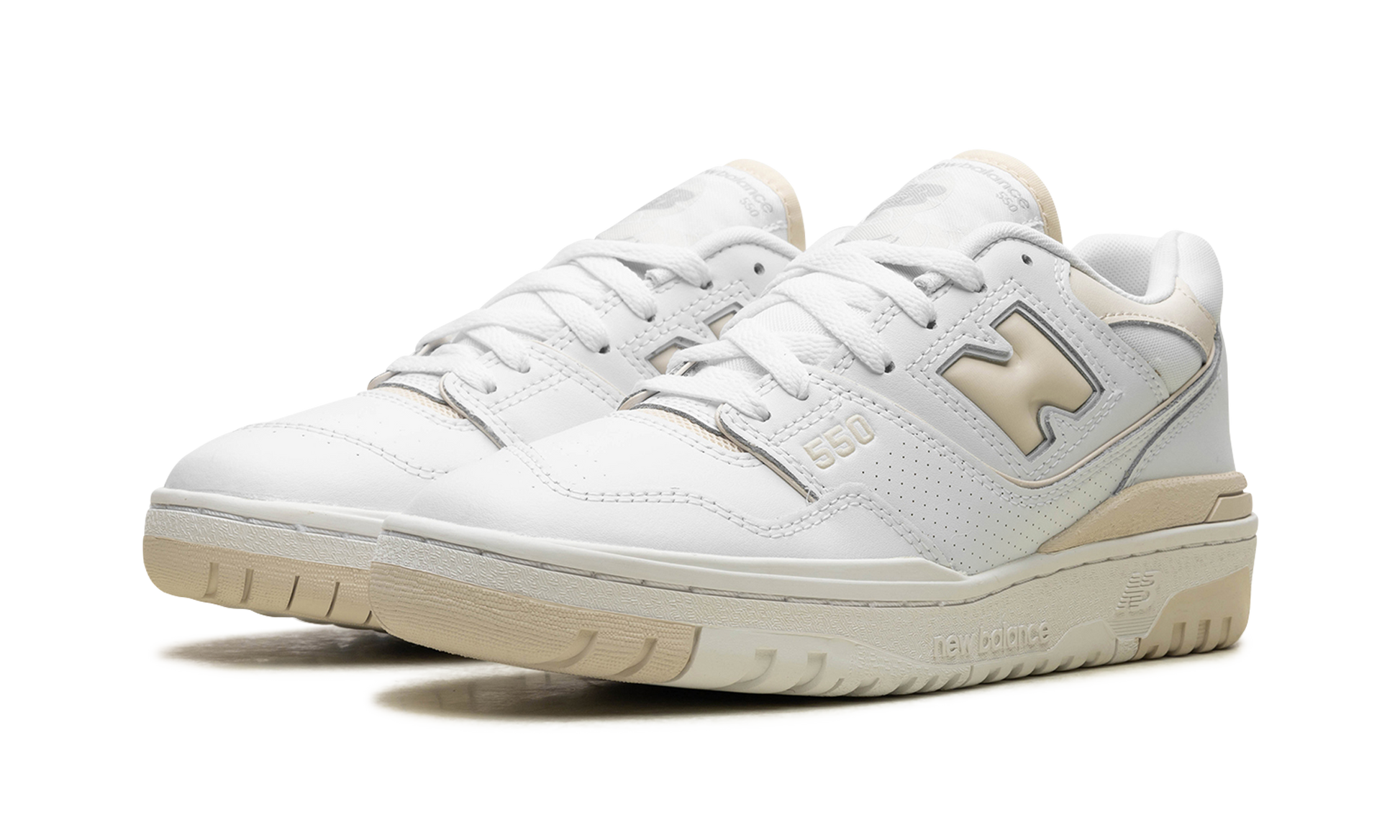 550 Wmns "white / Linen" - 2