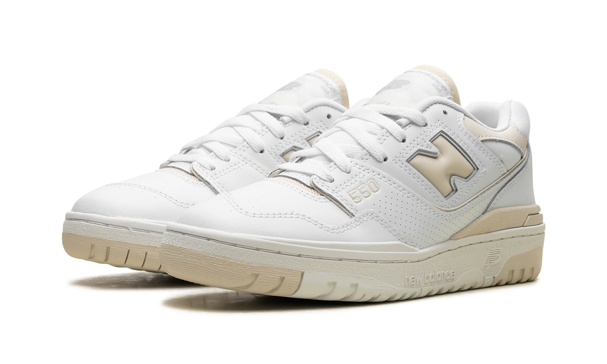 550 Wmns "white / Linen" - 2