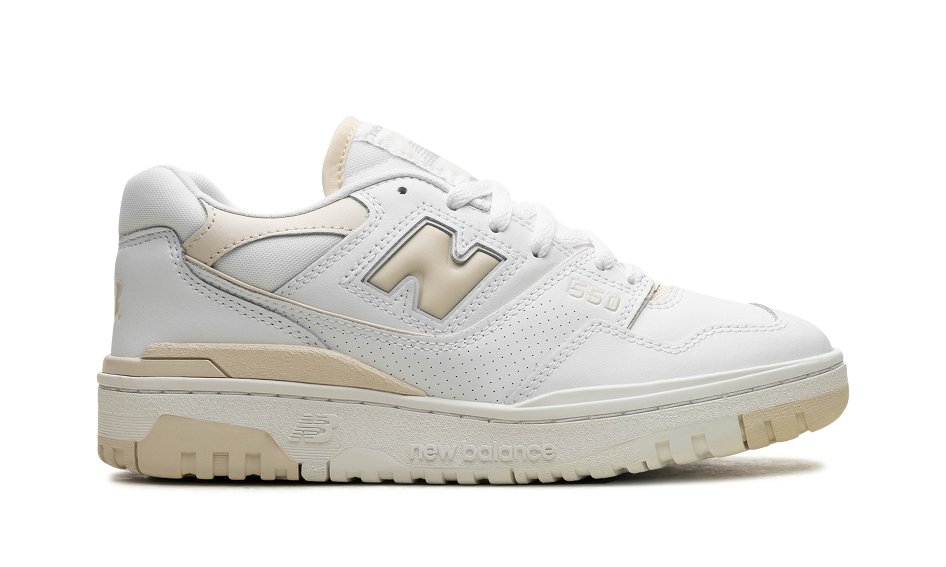 550 Wmns "white / Linen" - 6