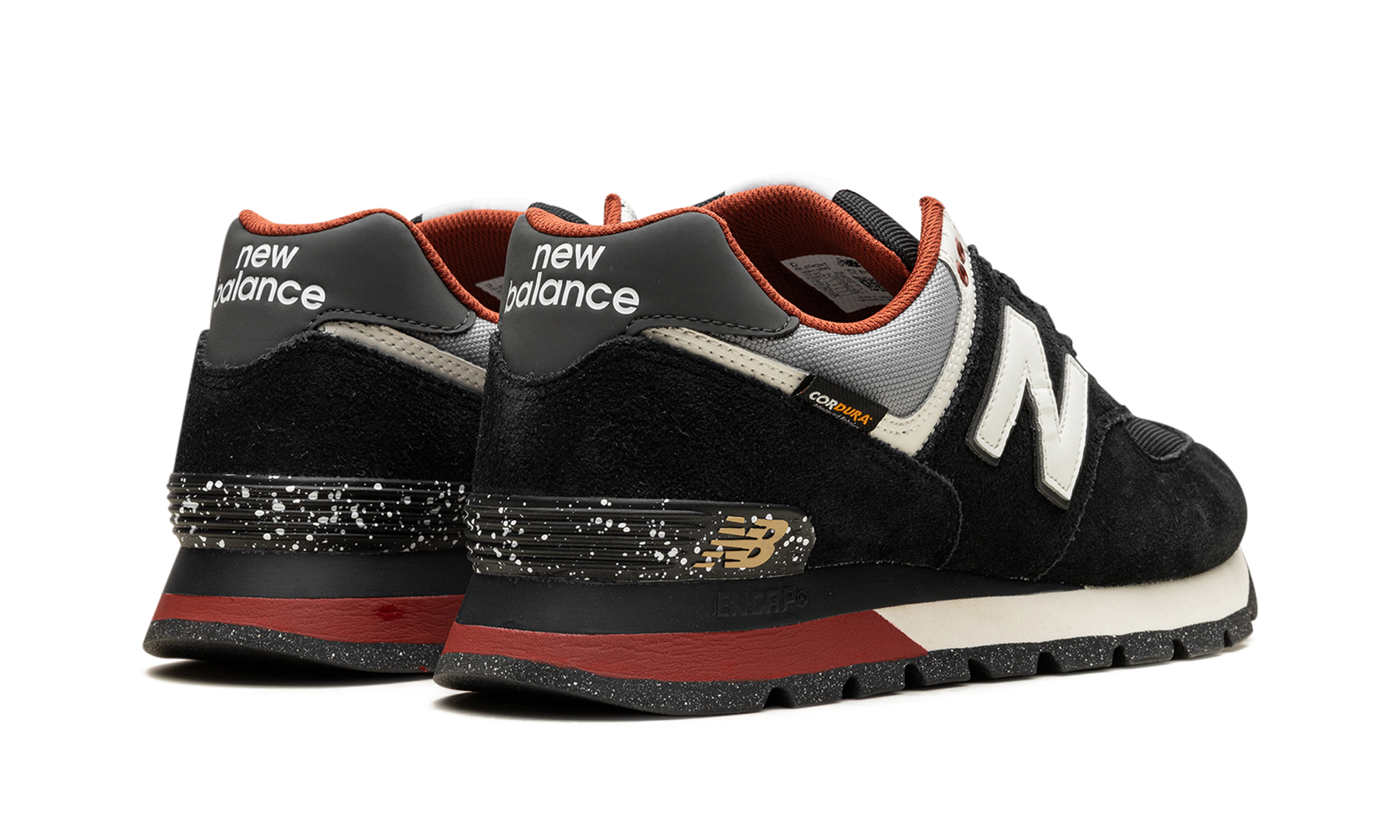 574 Rugged "black Red" - 3