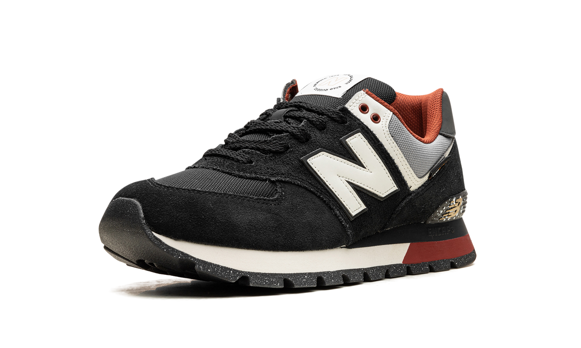 574 Rugged "black Red" - 4