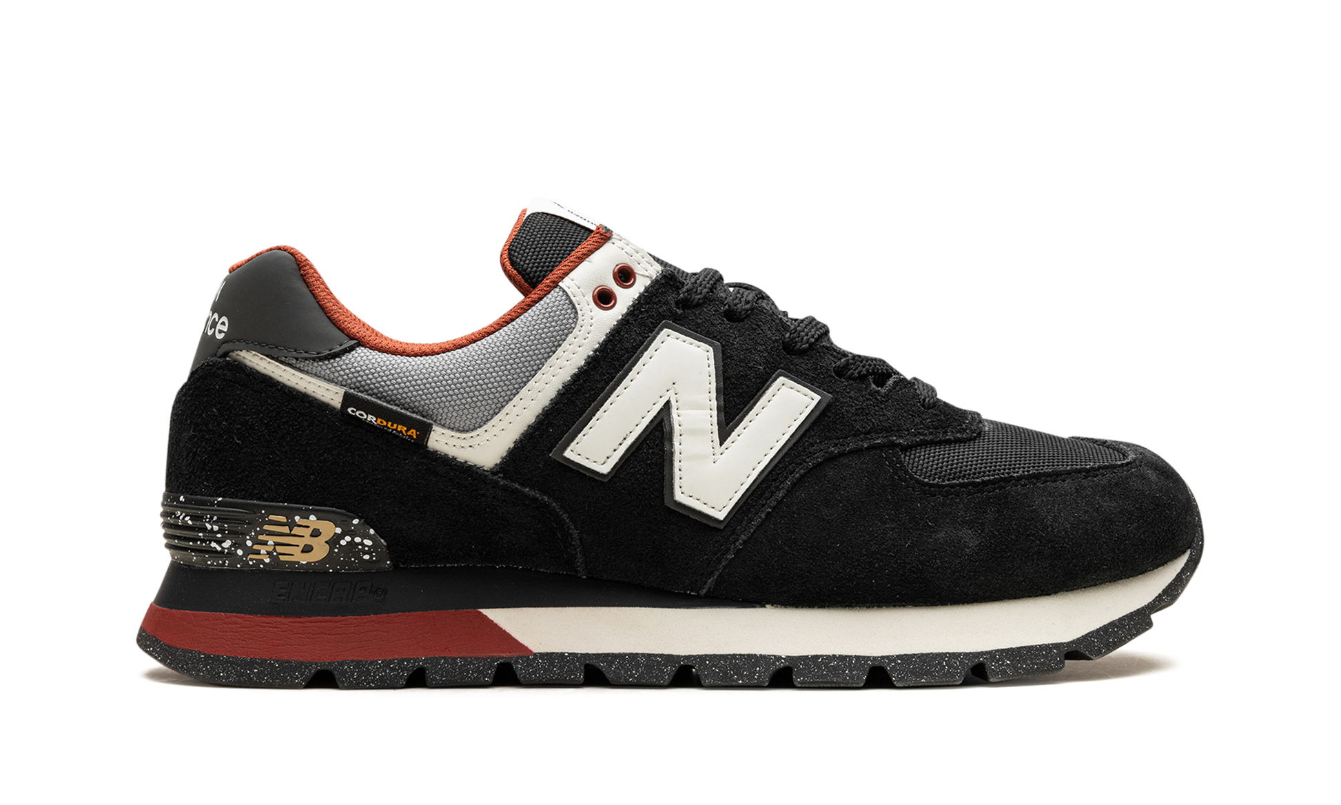 574 Rugged "black Red" - 6