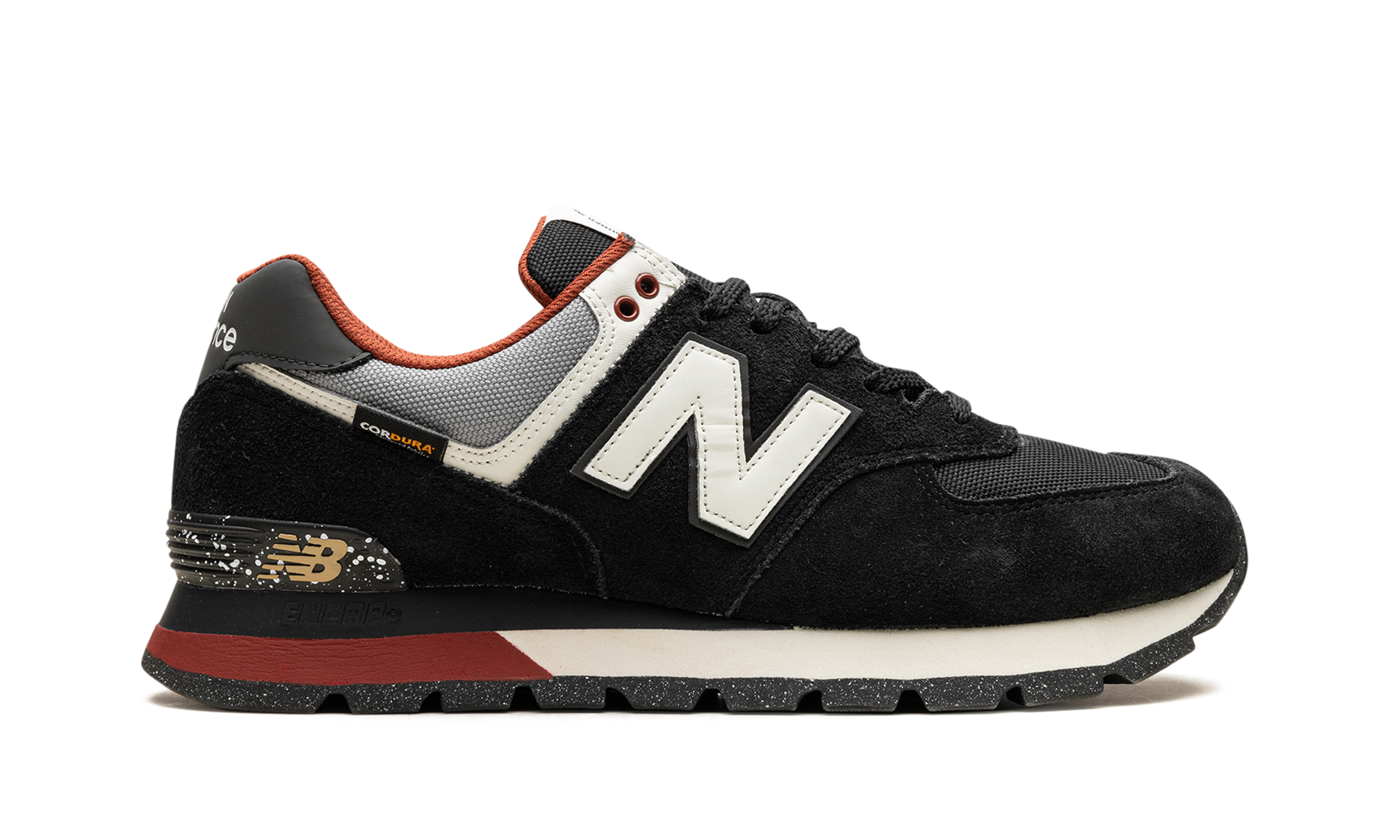 574 Rugged "black Red" - 6