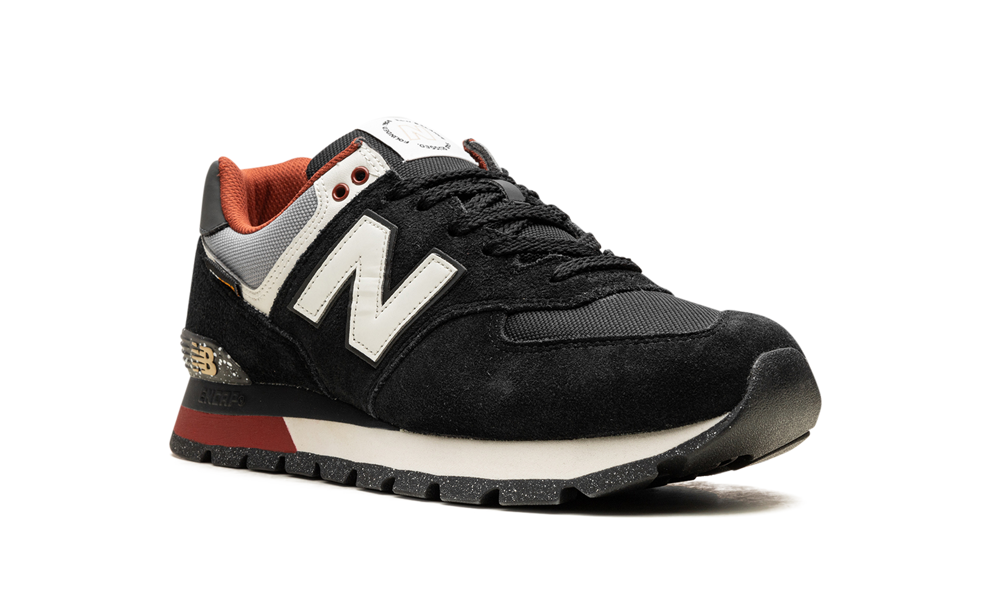 574 Rugged "black Red" - 7
