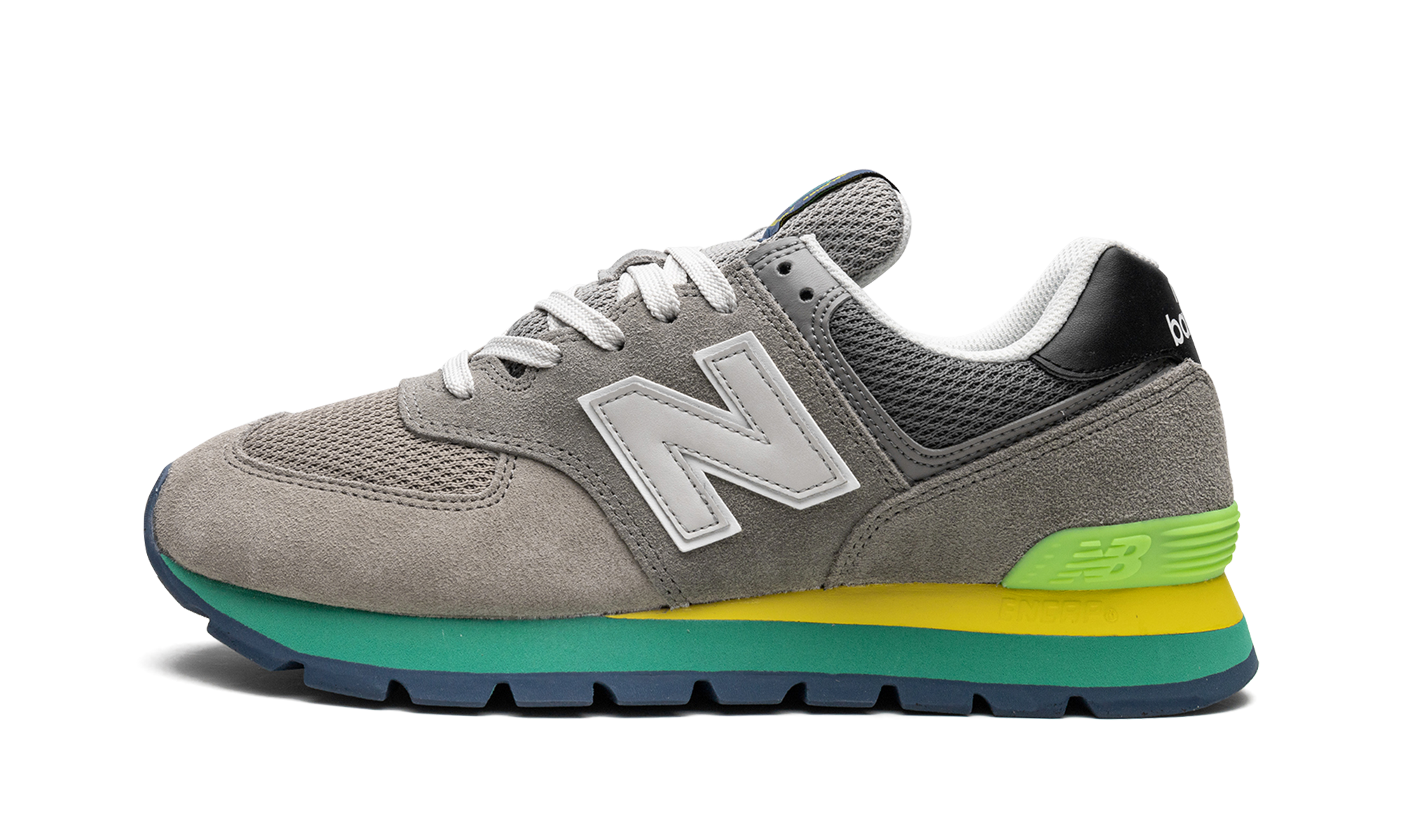 574 Rugged "rugged Grey Yellow Emerald" - 1