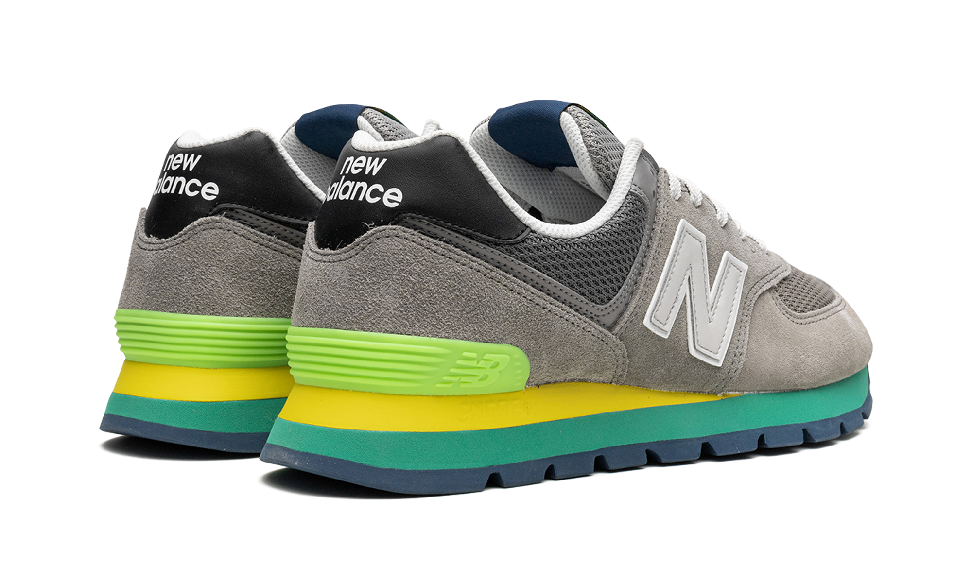 574 Rugged "rugged Grey Yellow Emerald" - 3